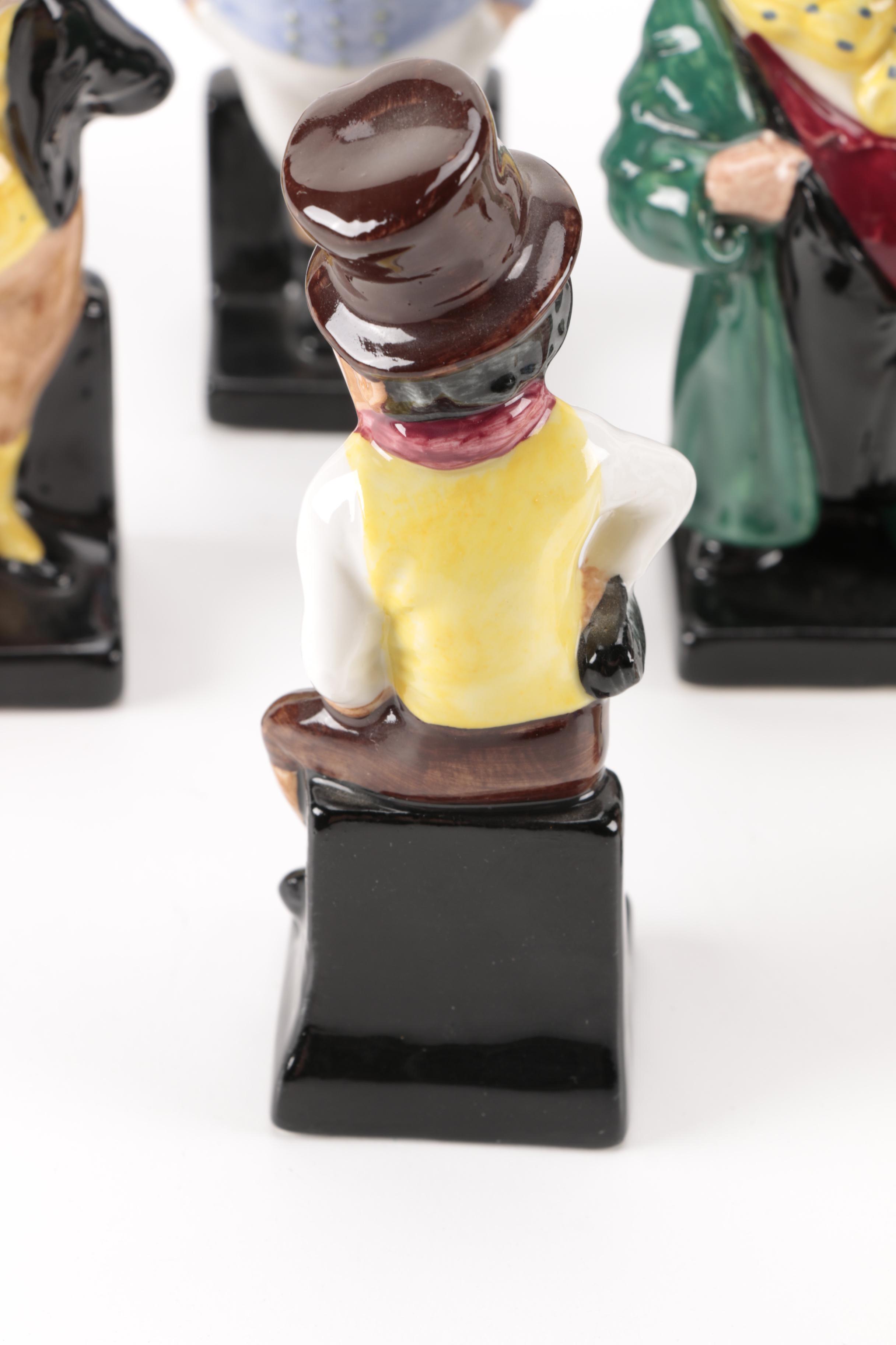 Royal Doulton Figurines of Charles Dickens "The Pickwick Papers" Characters