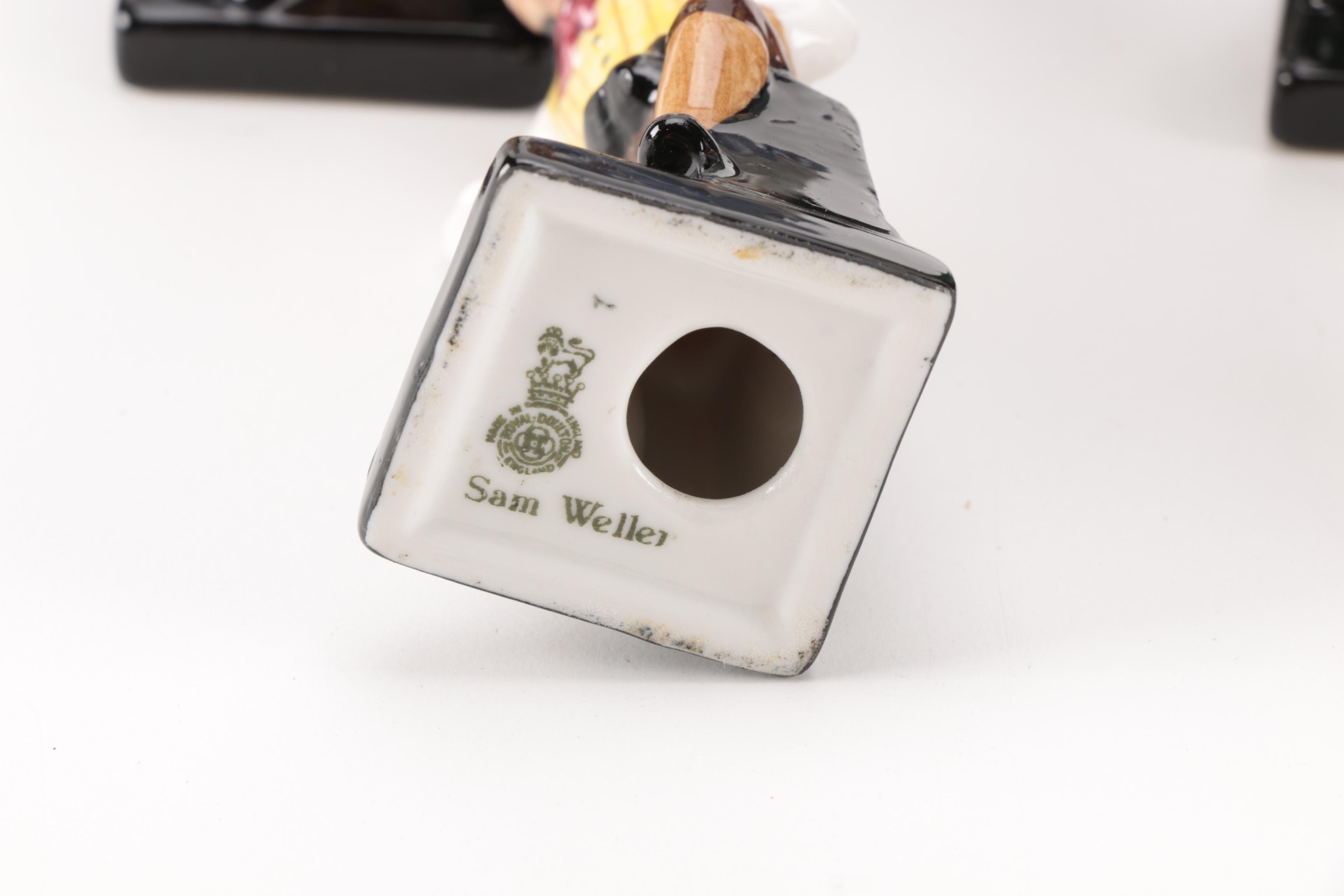 Royal Doulton Figurines of Charles Dickens "The Pickwick Papers" Characters