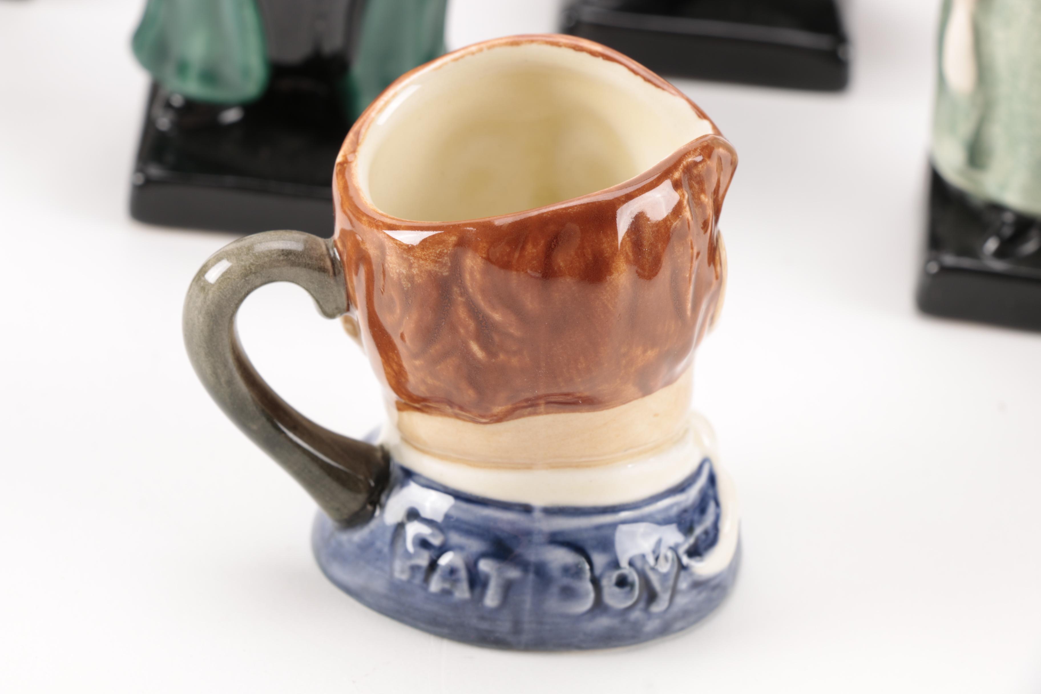 Royal Doulton Figurines of Charles Dickens "The Pickwick Papers" Characters