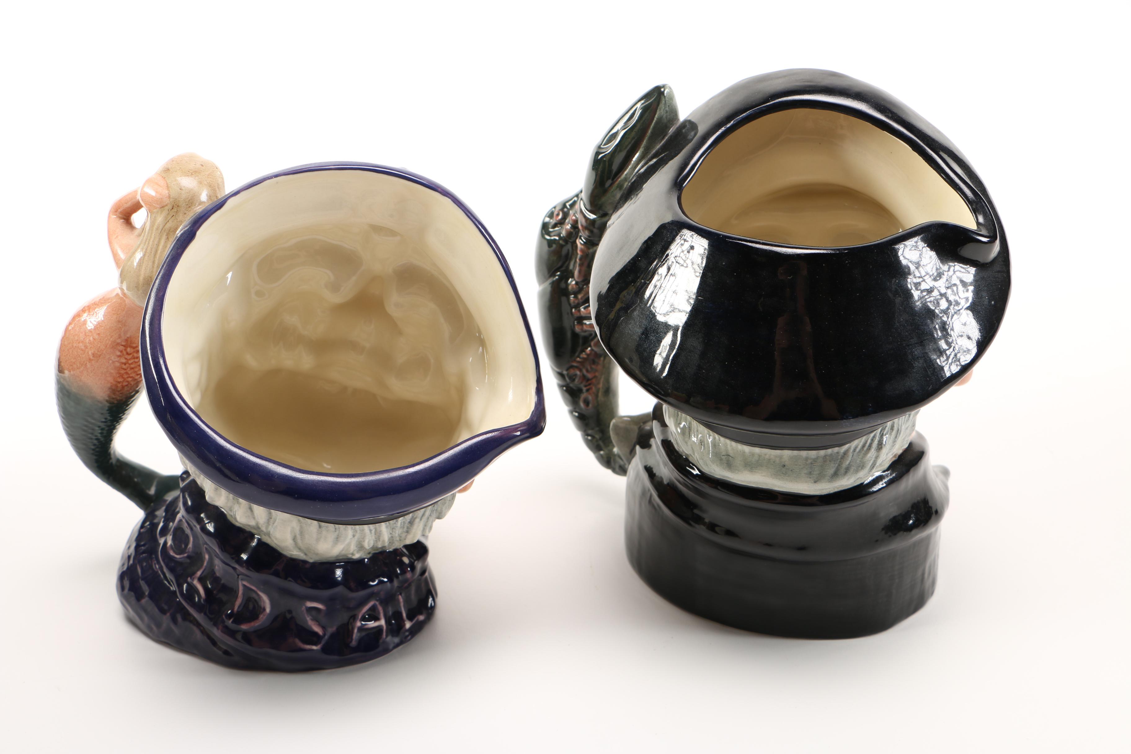 Royal Doulton Toby Mugs of Seafaring Men