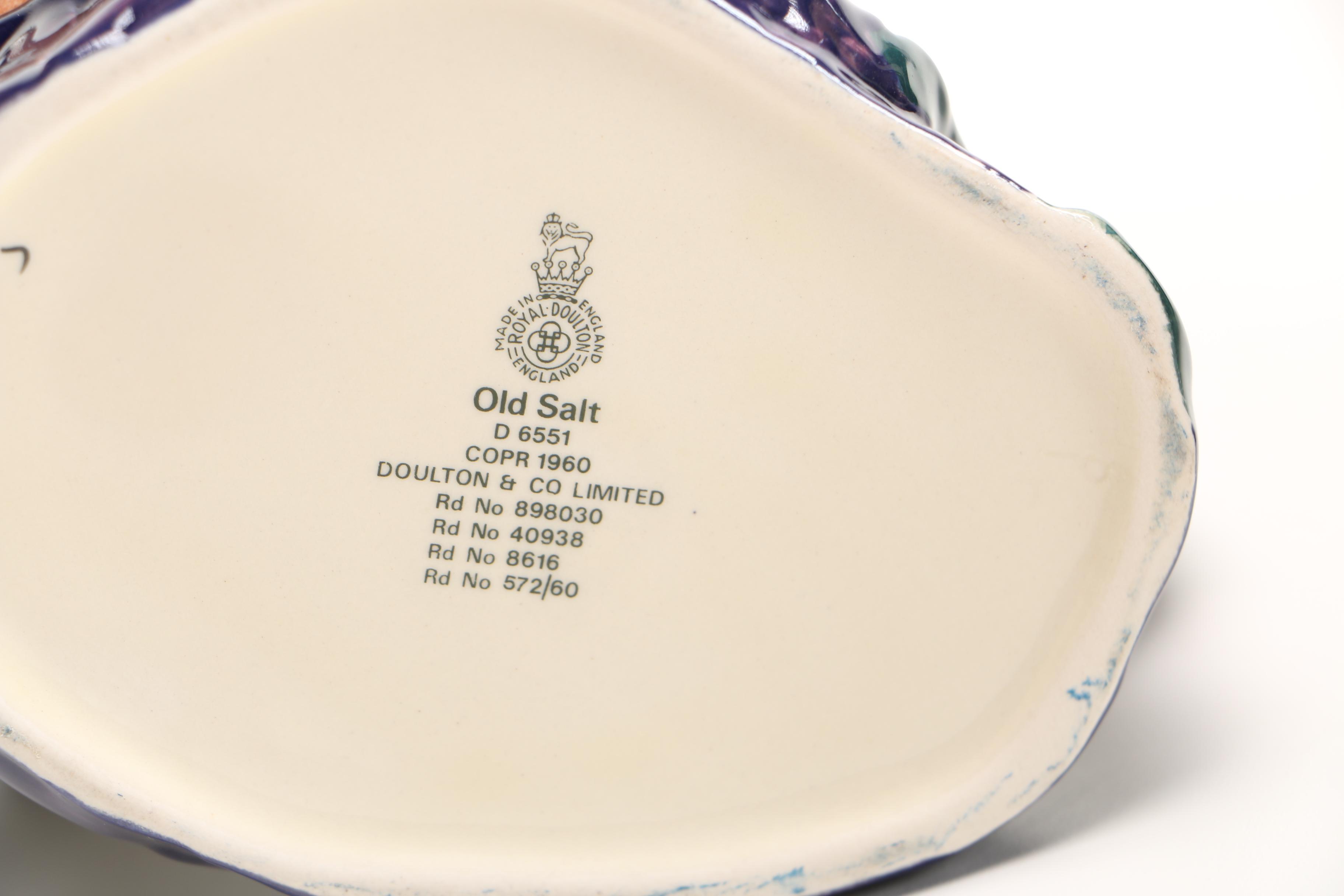 Royal Doulton Toby Mugs of Seafaring Men