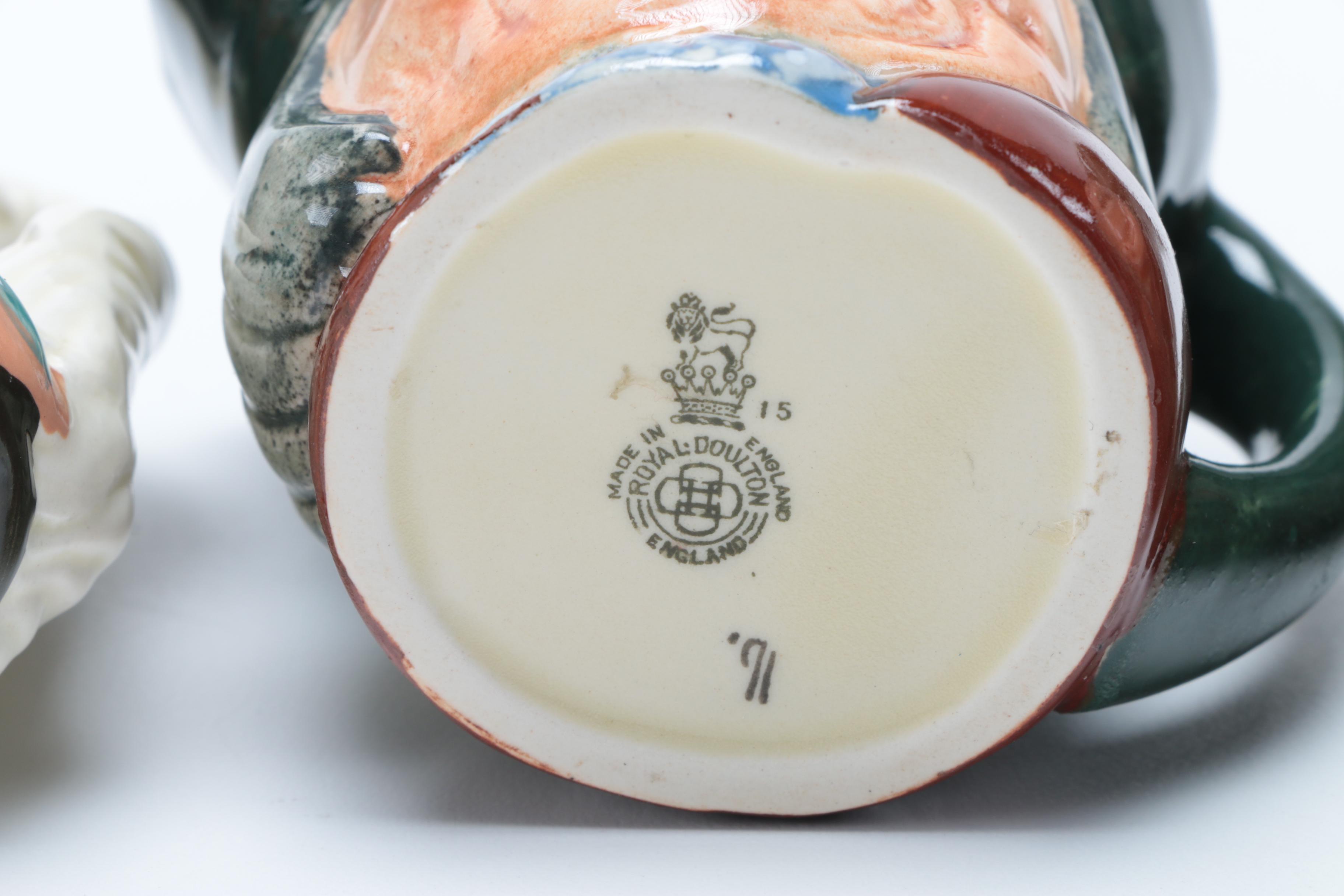Royal Doulton Toby Mugs