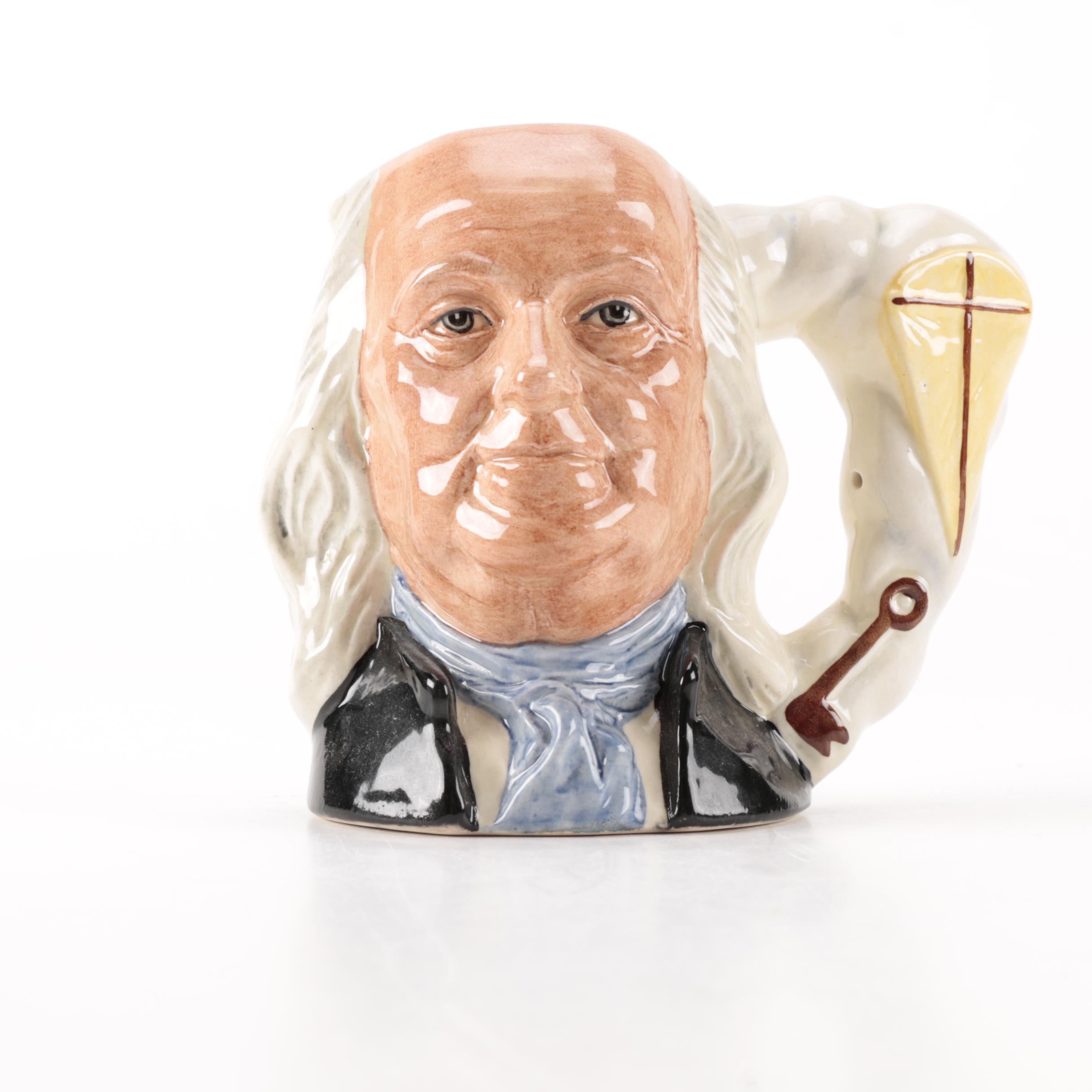 Royal Doulton Toby Jugs of Various Professionals