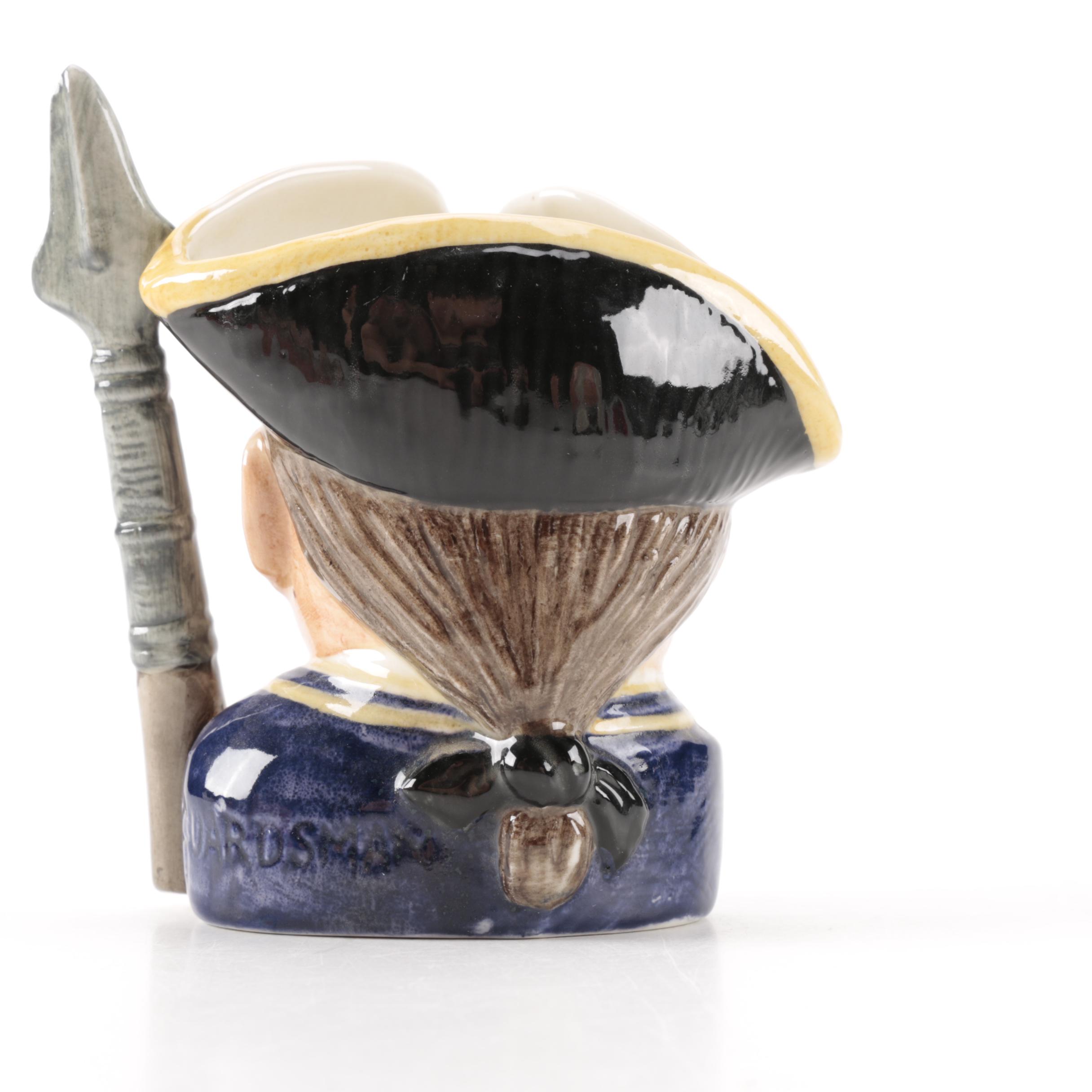 Royal Doulton Toby Jugs of Various Professionals