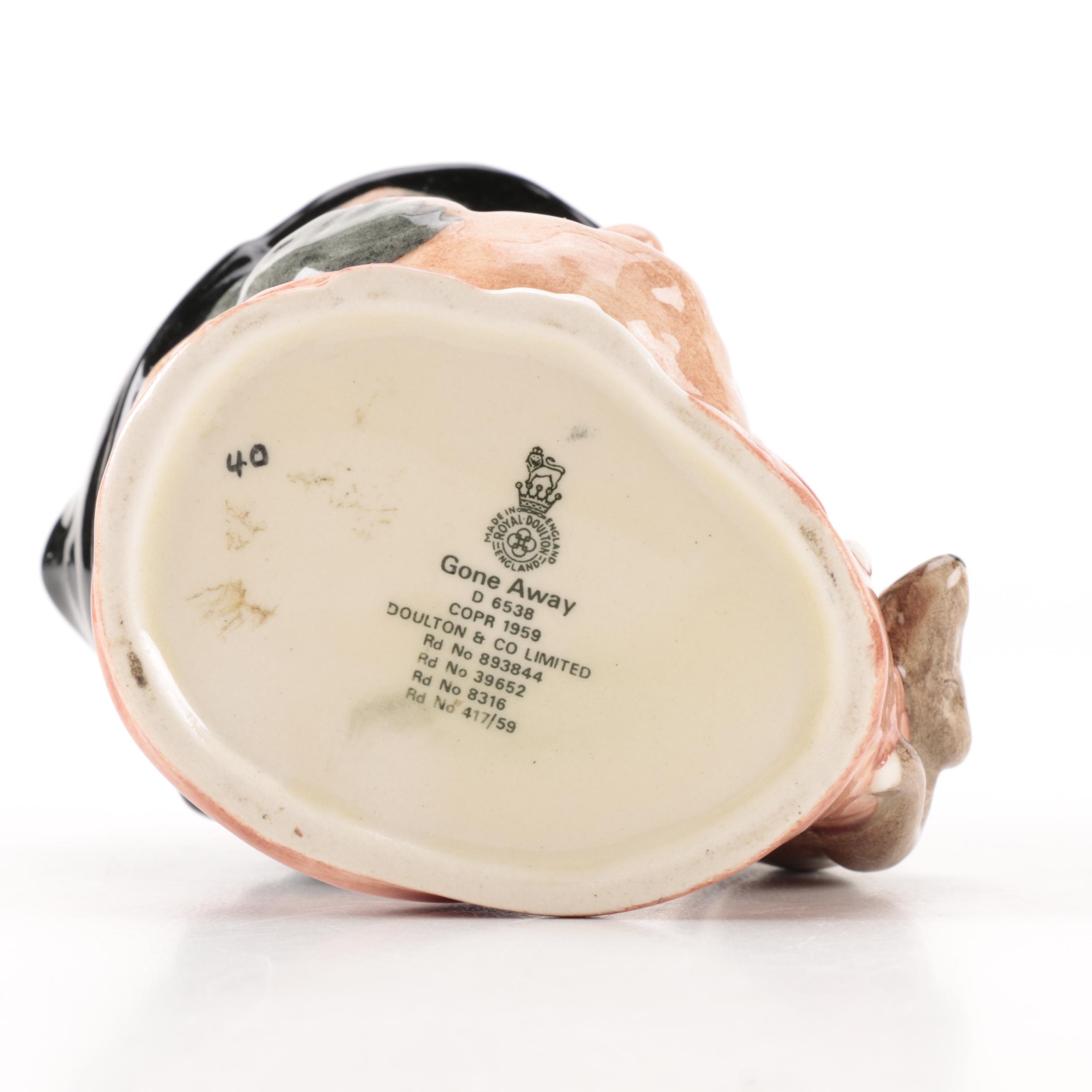 Royal Doulton Toby Jugs of Various Professionals