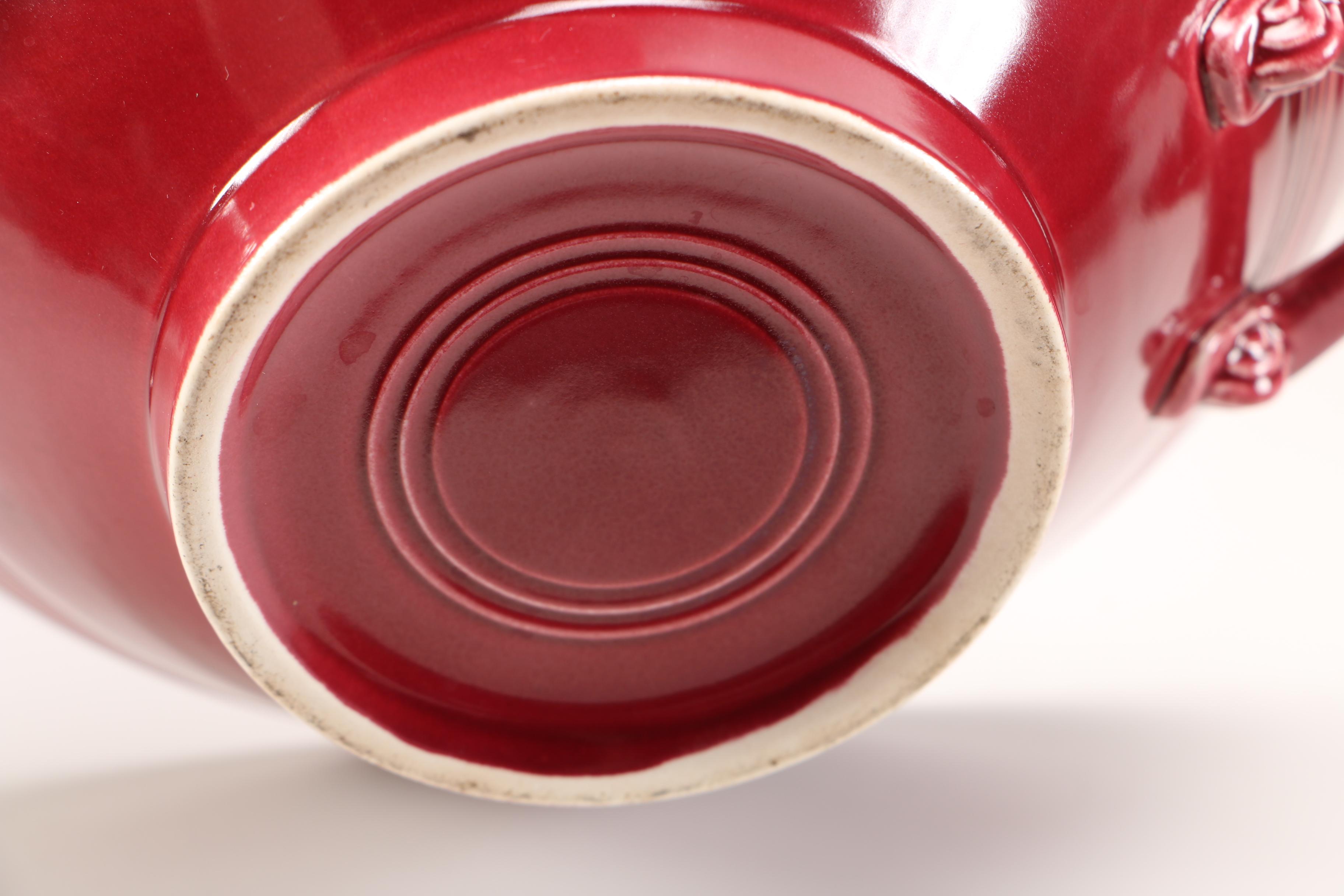 Vintage Homer Laughlin "Harlequin Red" Ceramic Tableware