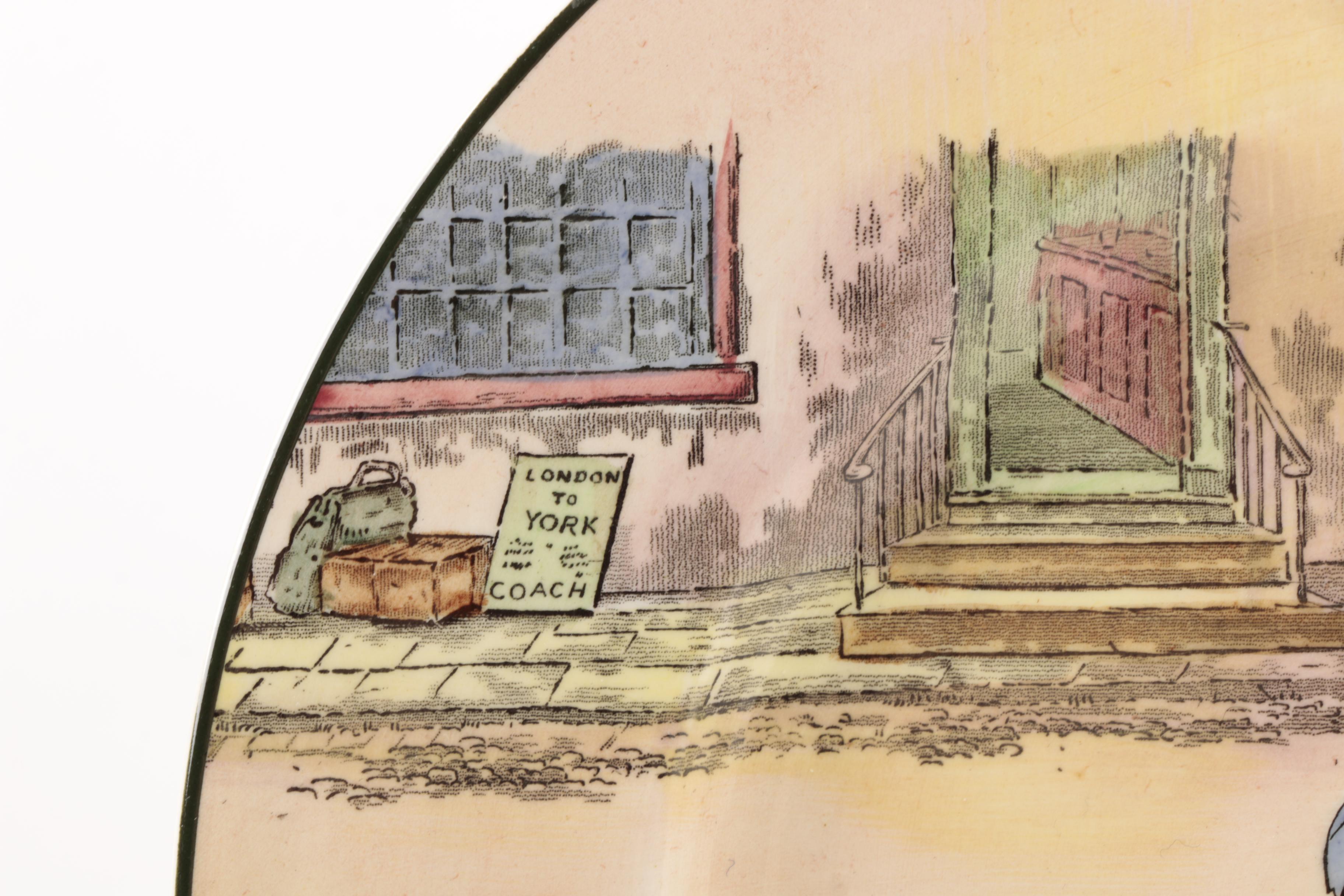 Royal Doulton "Dickens" Decorative Plate and Bowl