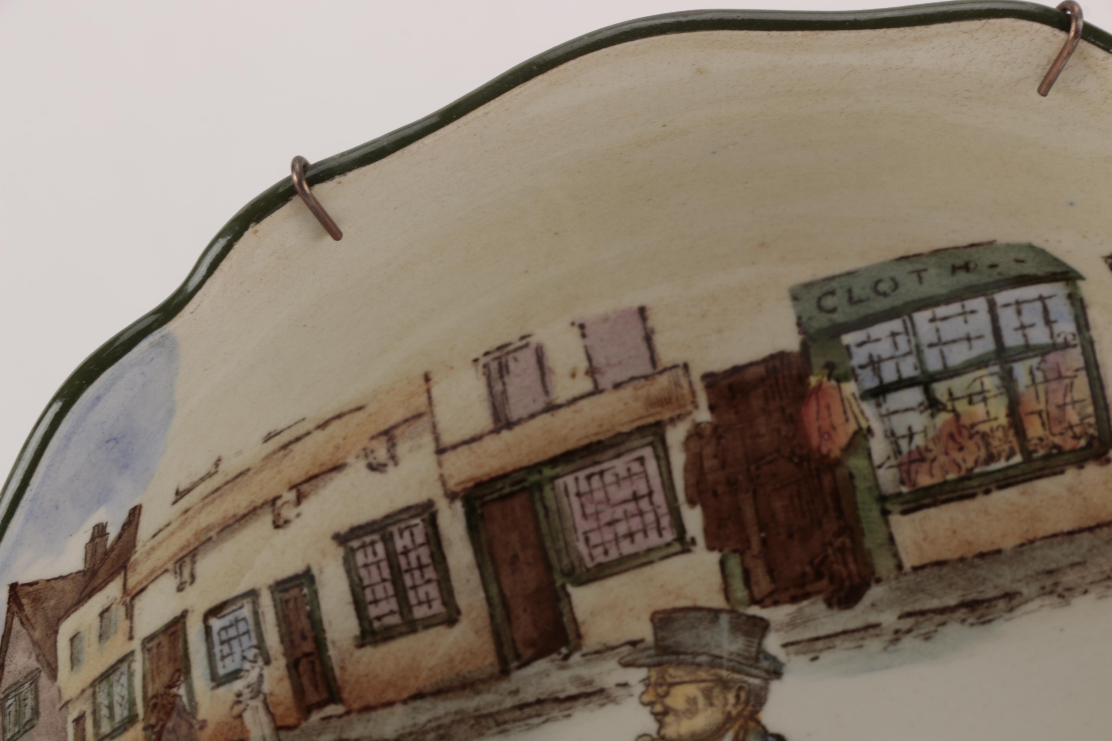 Royal Doulton "Dickens" Decorative Plate and Bowl