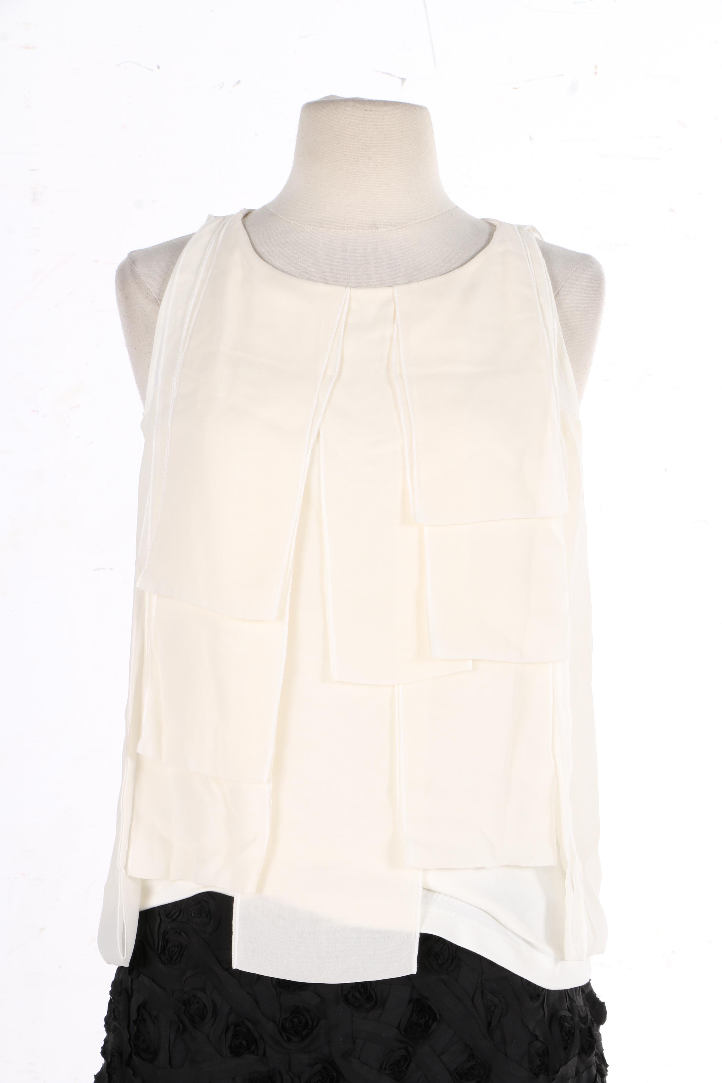 Helios & Luna Silk Skirt and Blouse