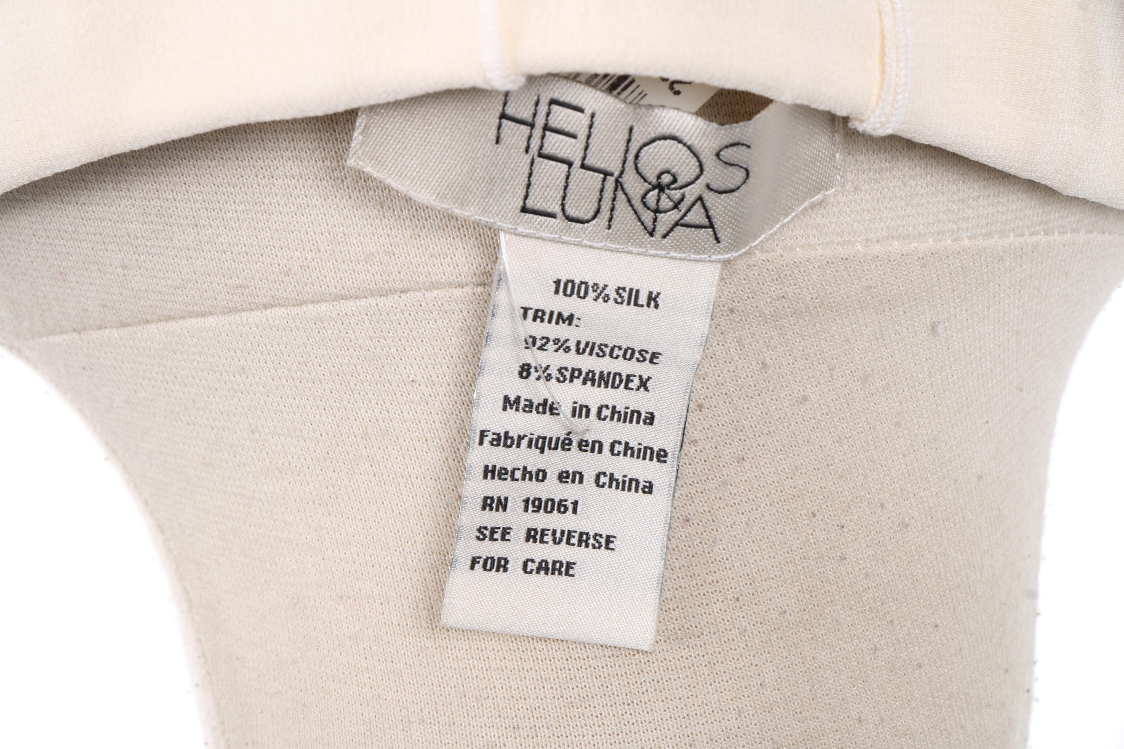 Helios & Luna Silk Skirt and Blouse