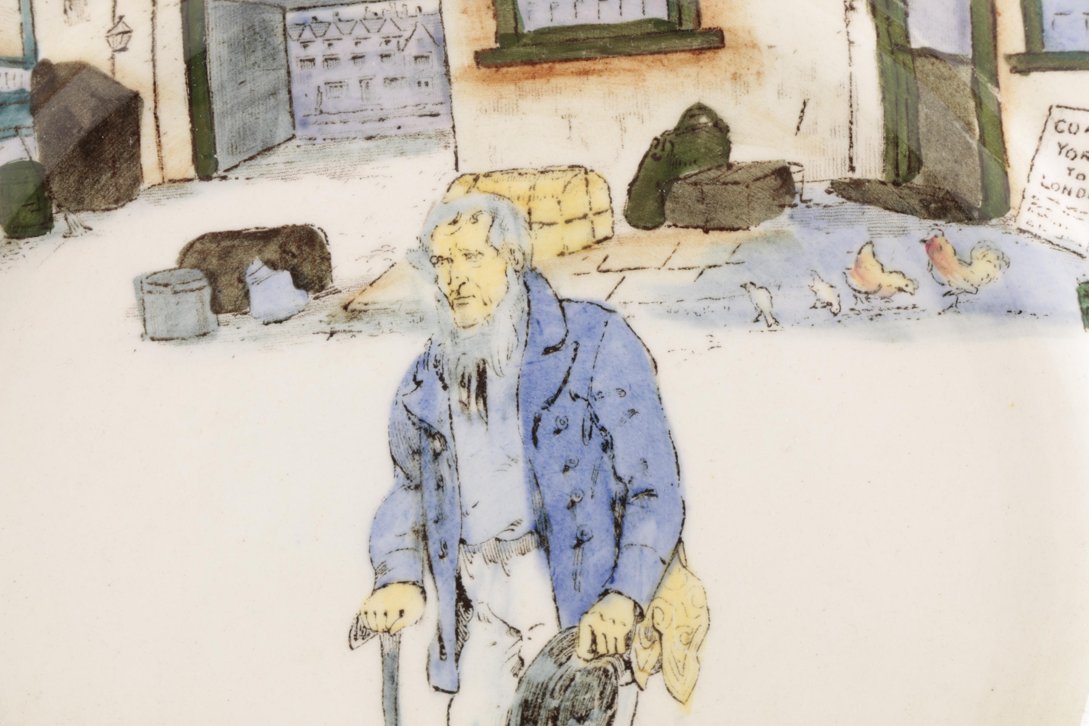 Royal Doulton Dickens Ware Collector's Plates of "David Copperfield" Characters