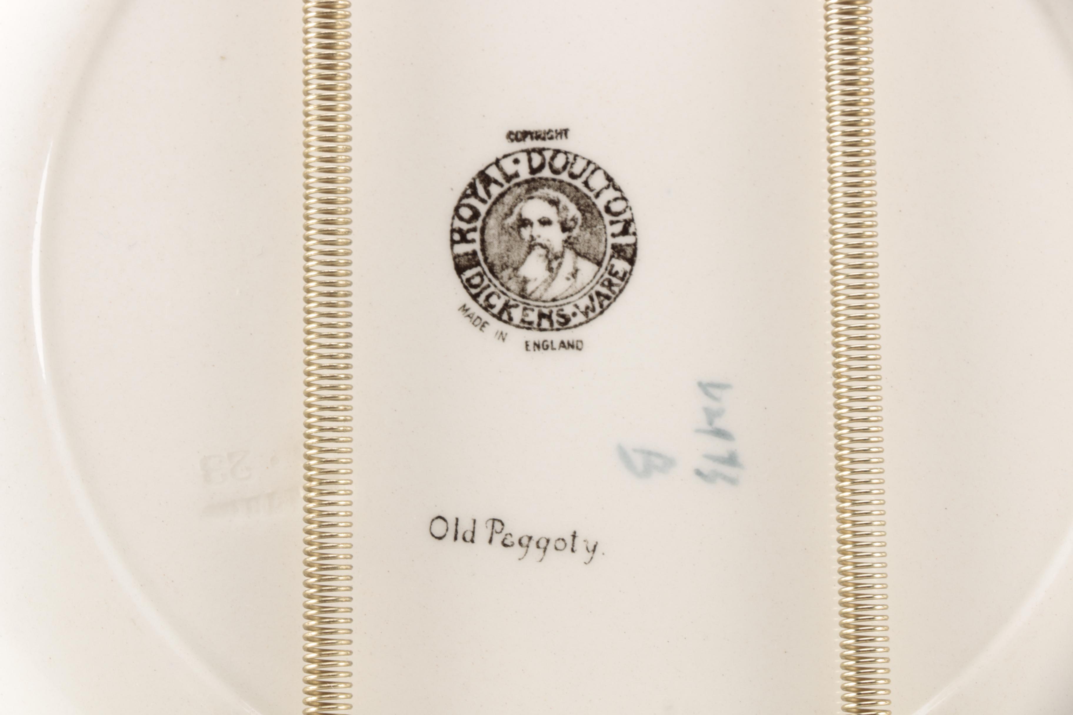 Royal Doulton Dickens Ware Collector's Plates of "David Copperfield" Characters