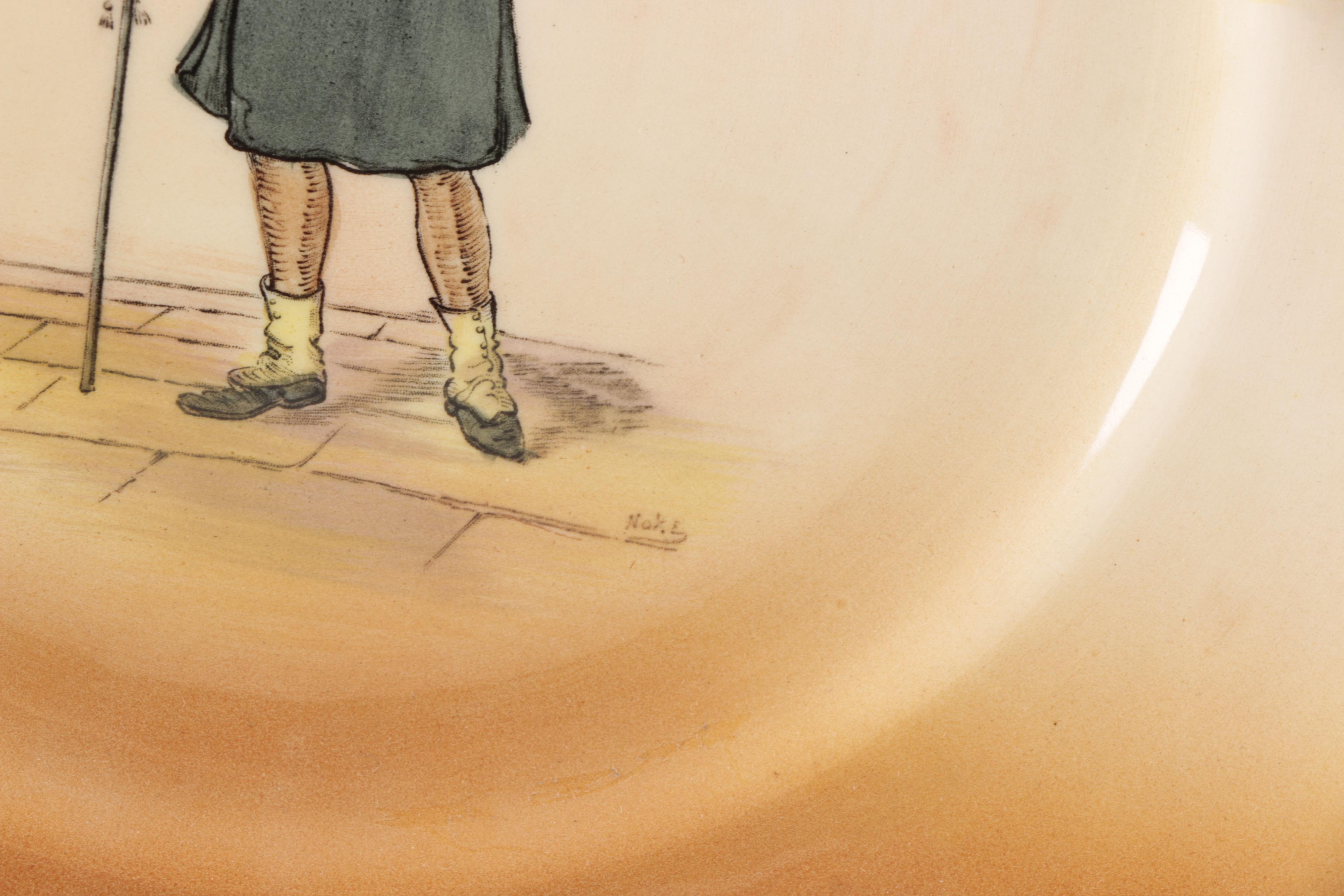 Royal Doulton Dickens Ware Collector's Plates of "David Copperfield" Characters