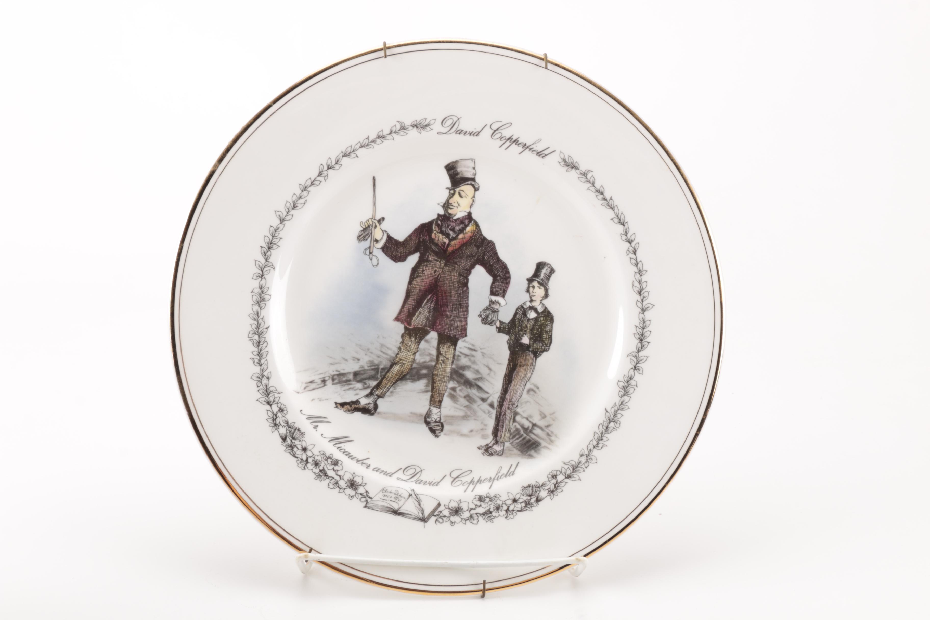 Royal Doulton Dickens Ware Collector's Plates of "David Copperfield" Characters