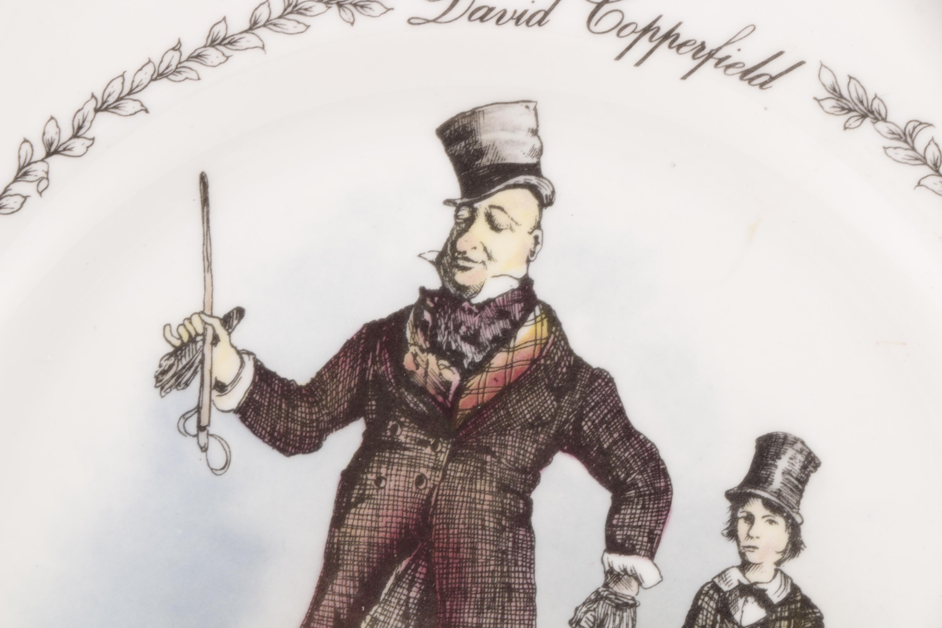 Royal Doulton Dickens Ware Collector's Plates of "David Copperfield" Characters