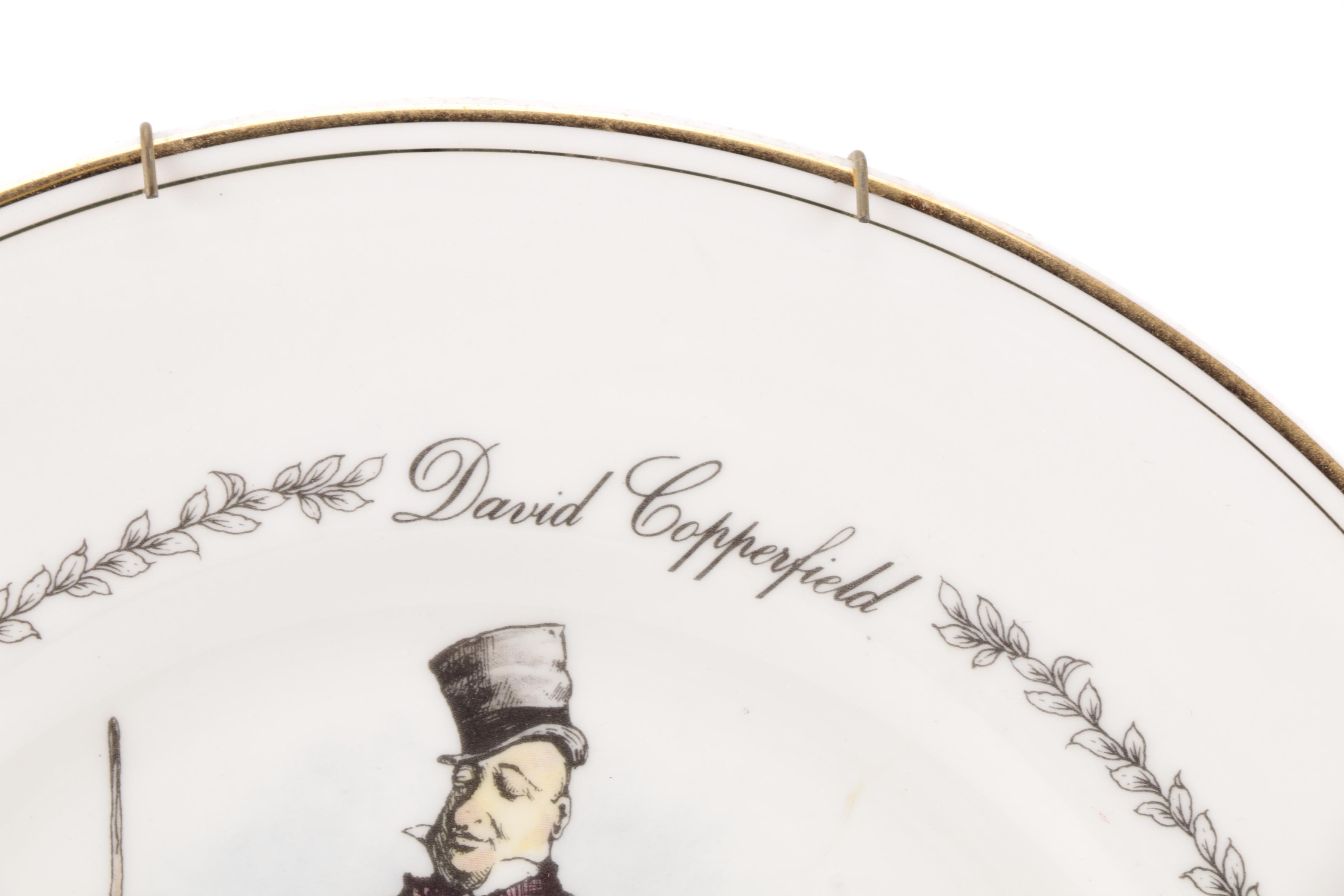 Royal Doulton Dickens Ware Collector's Plates of "David Copperfield" Characters