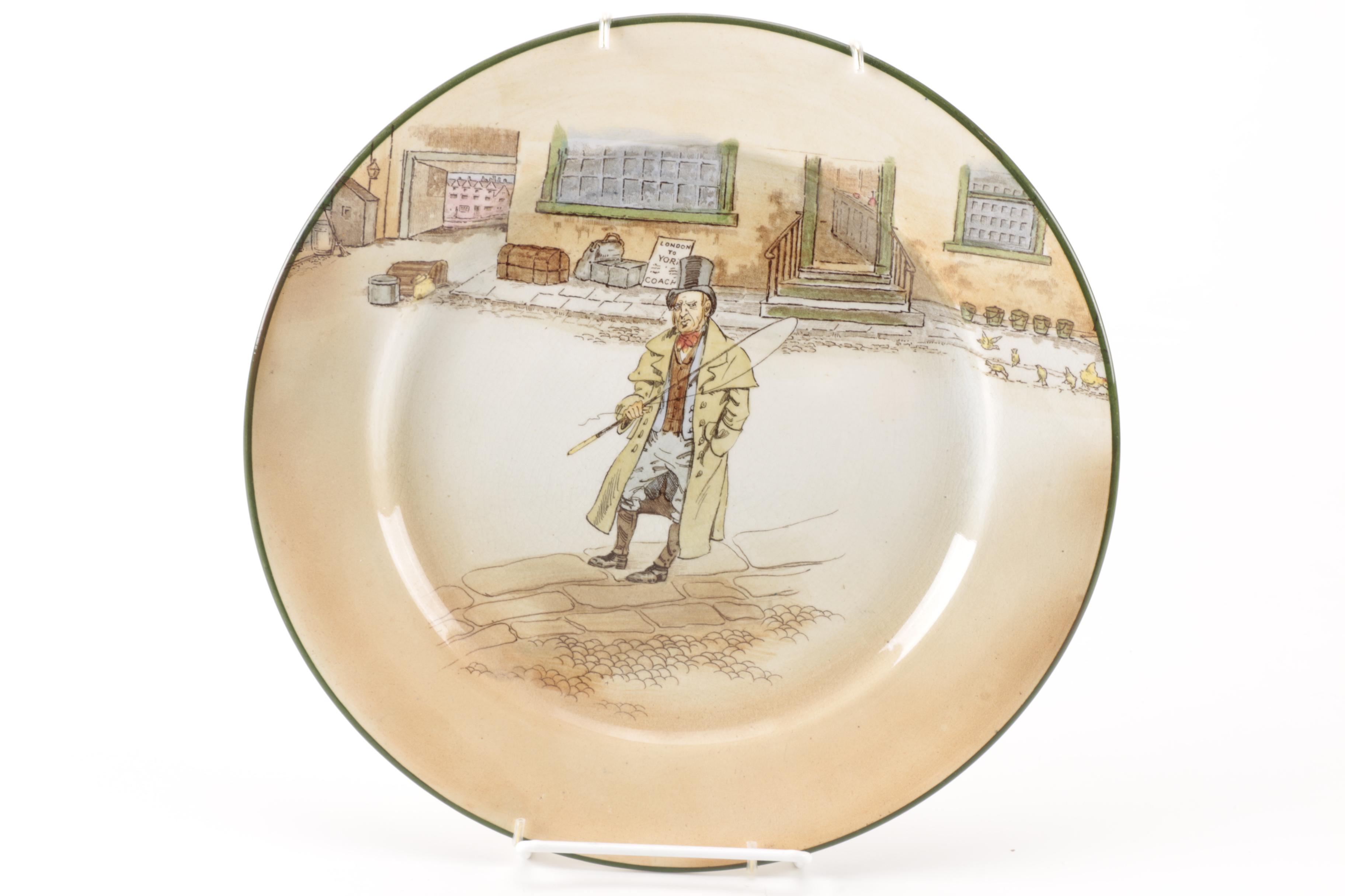 Royal Doulton Dickens Ware Collector's Plates of "David Copperfield" Characters