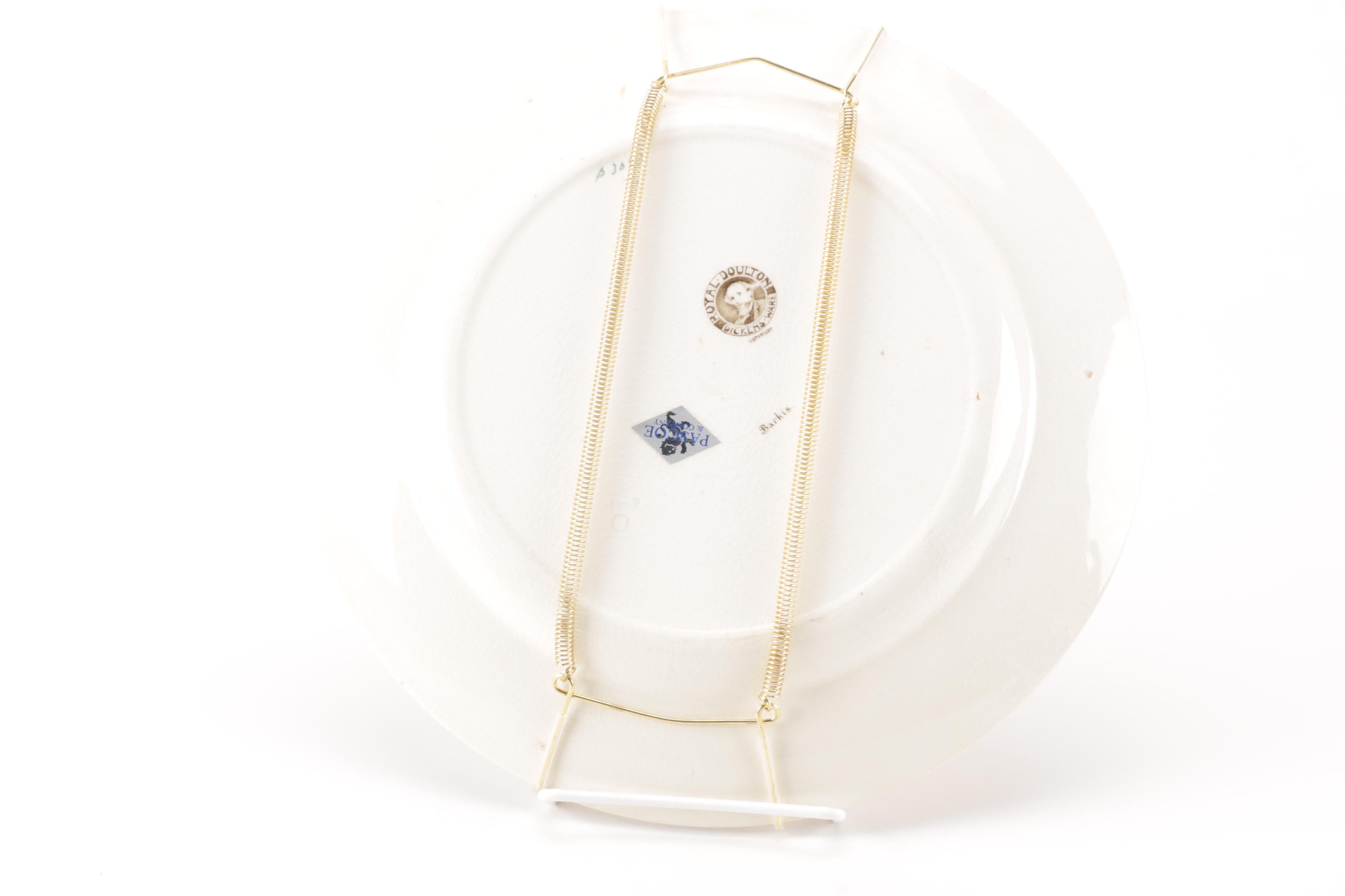 Royal Doulton Dickens Ware Collector's Plates of "David Copperfield" Characters