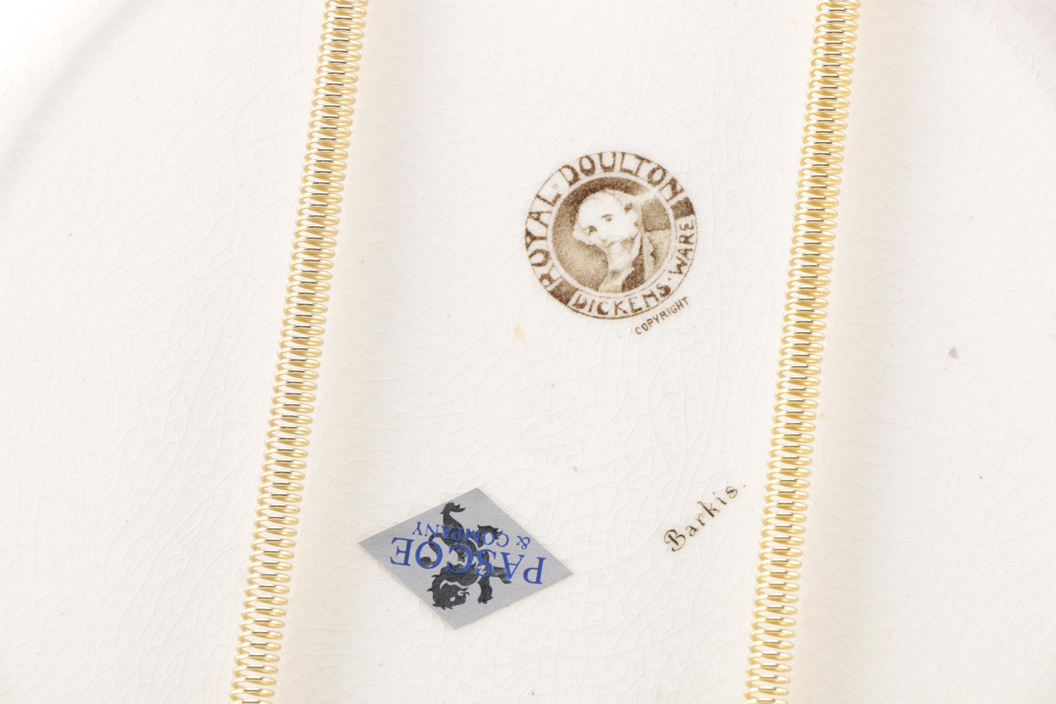 Royal Doulton Dickens Ware Collector's Plates of "David Copperfield" Characters