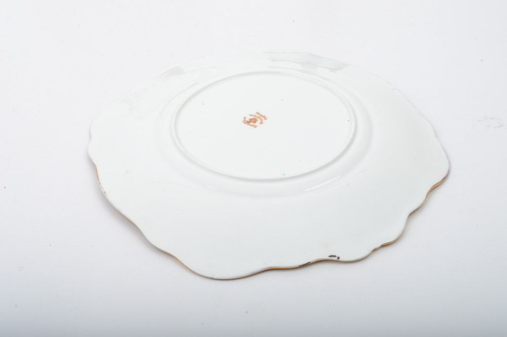 Royal Albert Crown China "Devon Black" Dinnerware