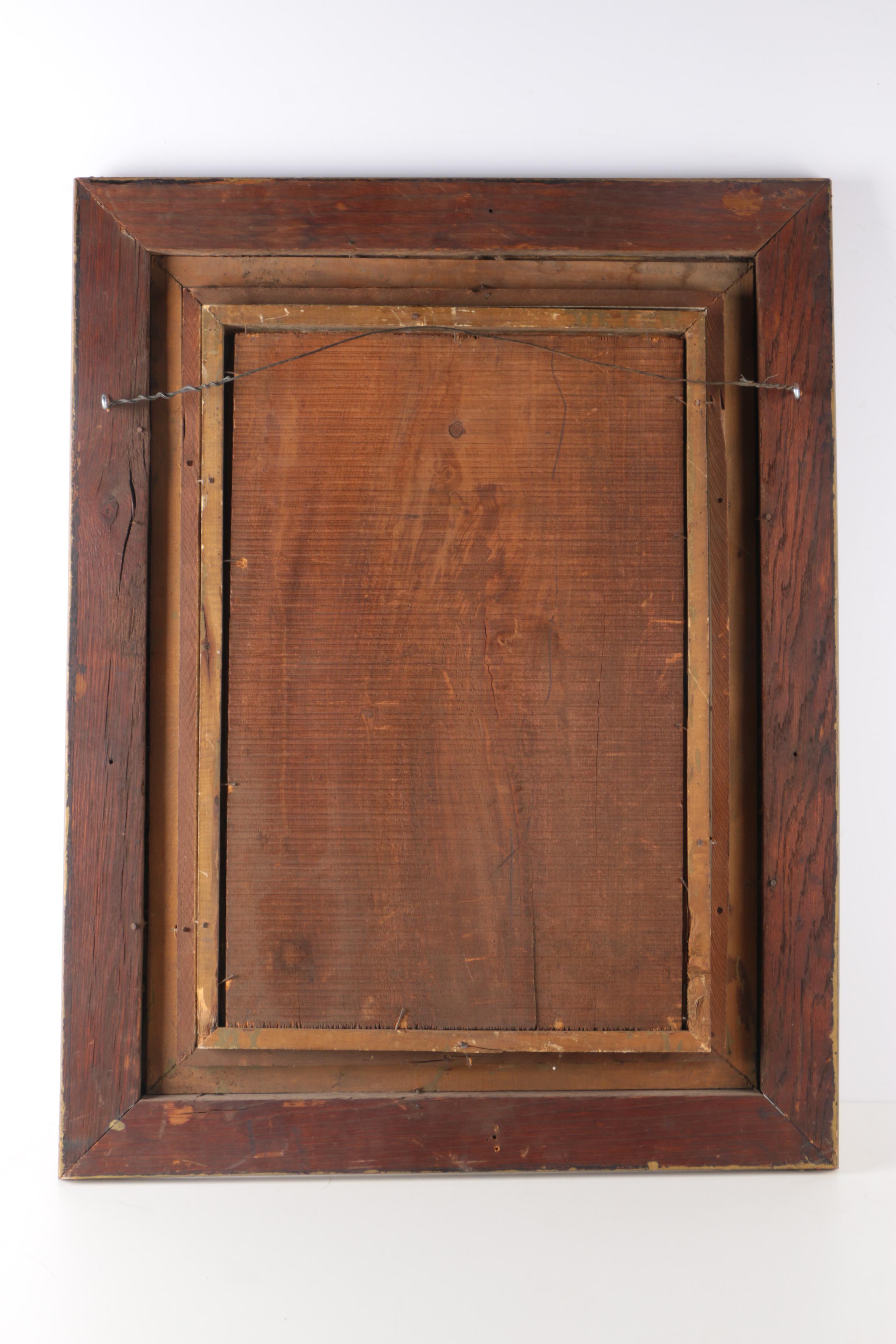 Vintage Gilded Wall Mirror