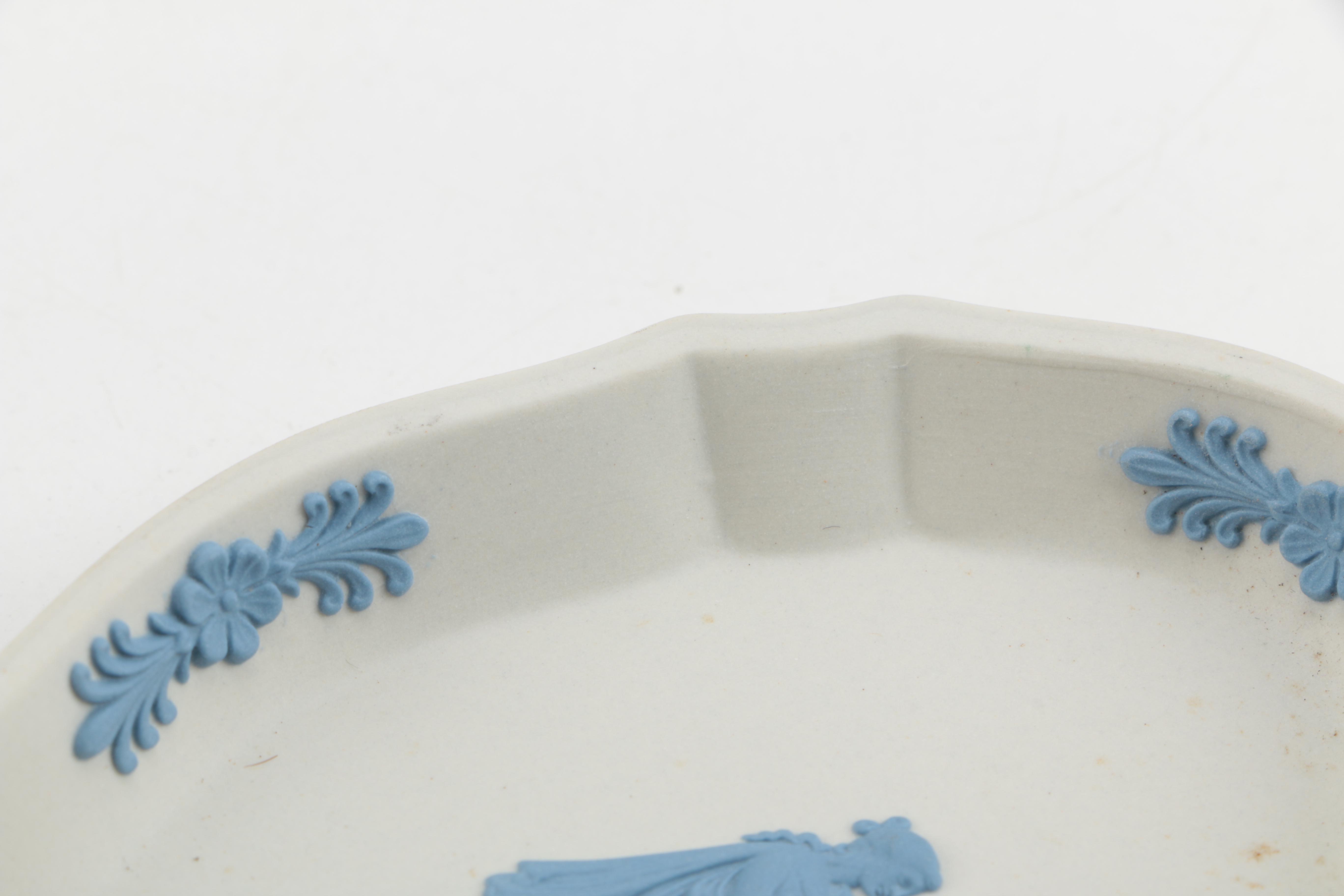 Wedgwood Blue Jasper Spill Vase and Others