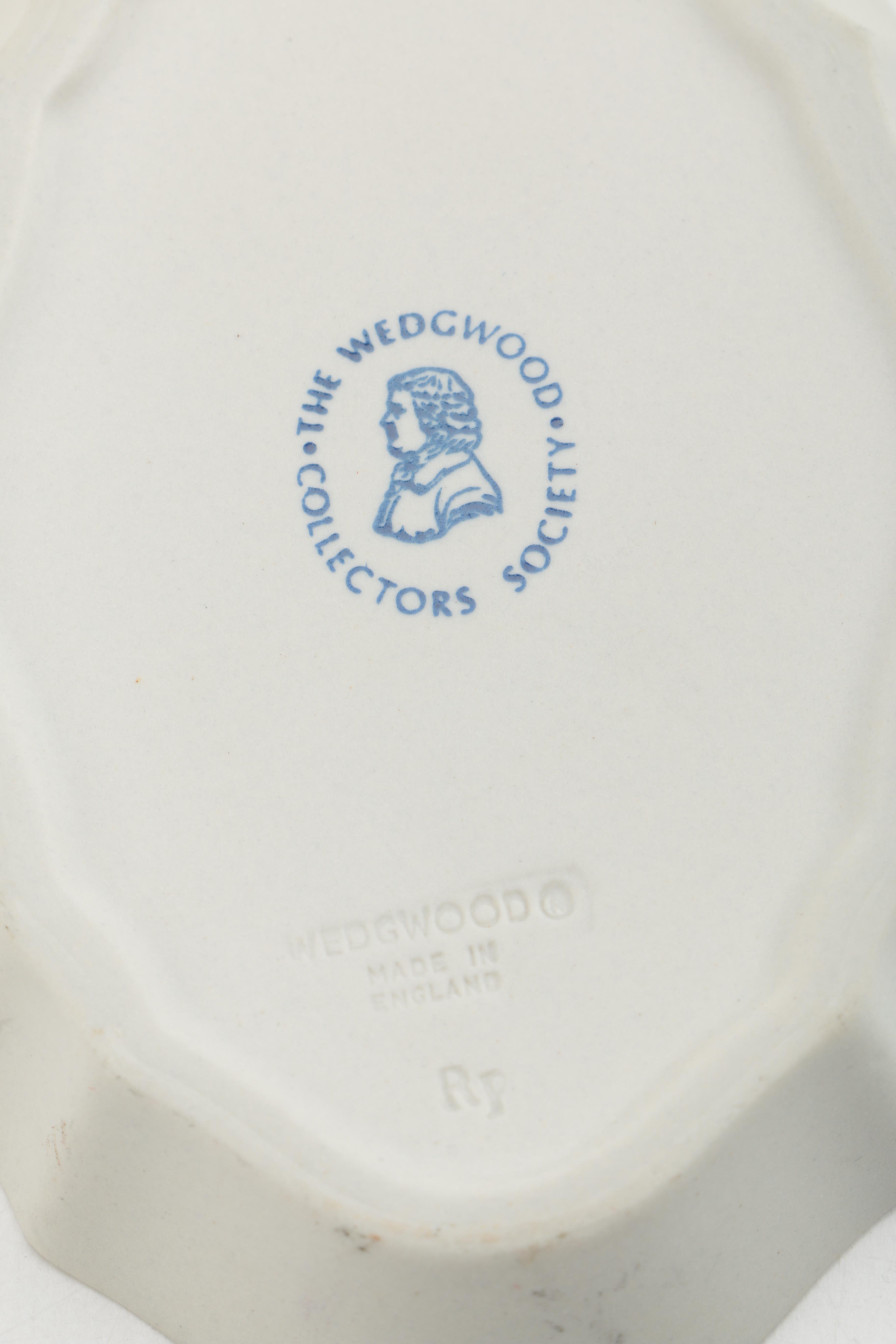 Wedgwood Blue Jasper Spill Vase and Others