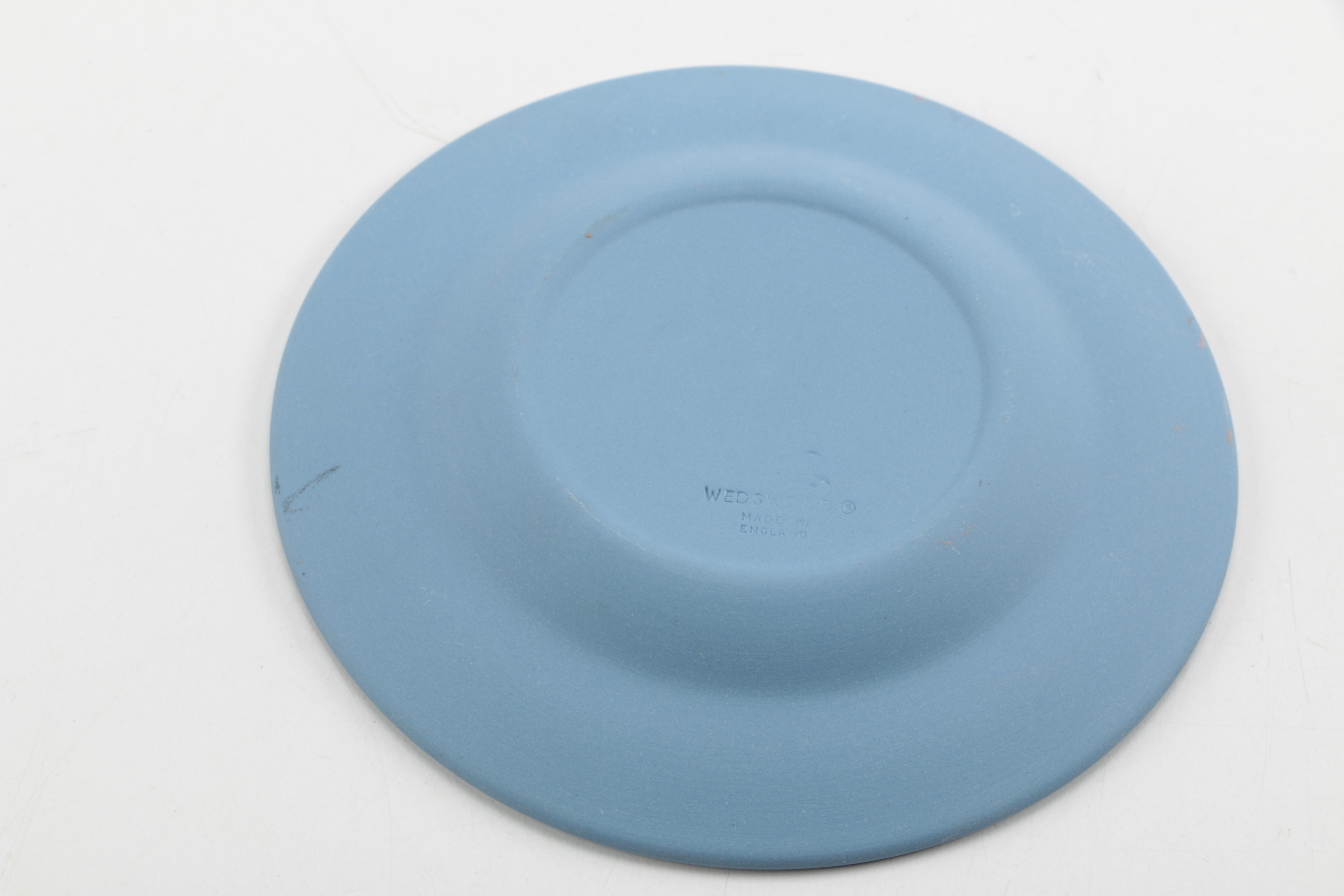 Wedgwood Blue Jasper Spill Vase and Others