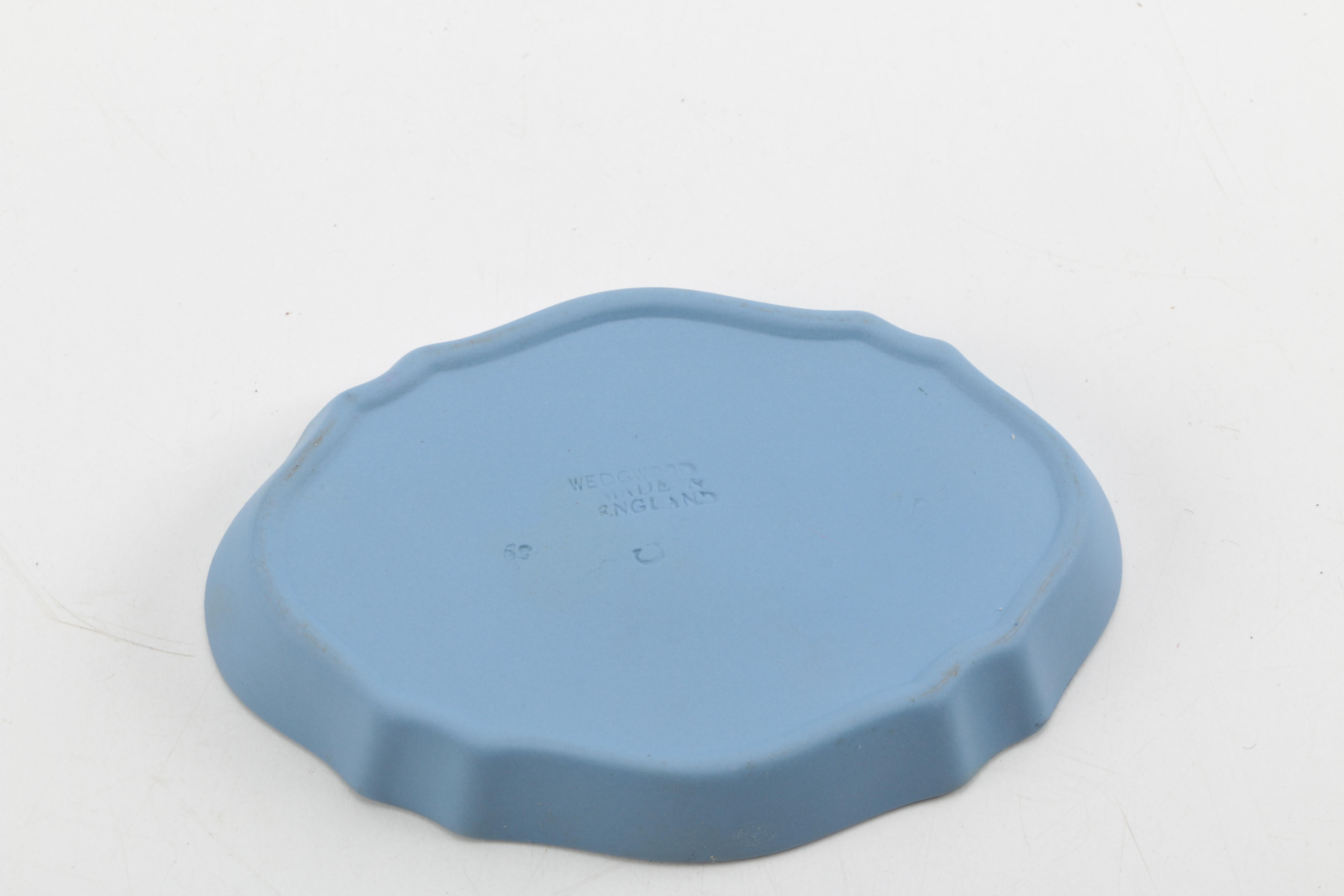 Wedgwood Blue Jasper Spill Vase and Others