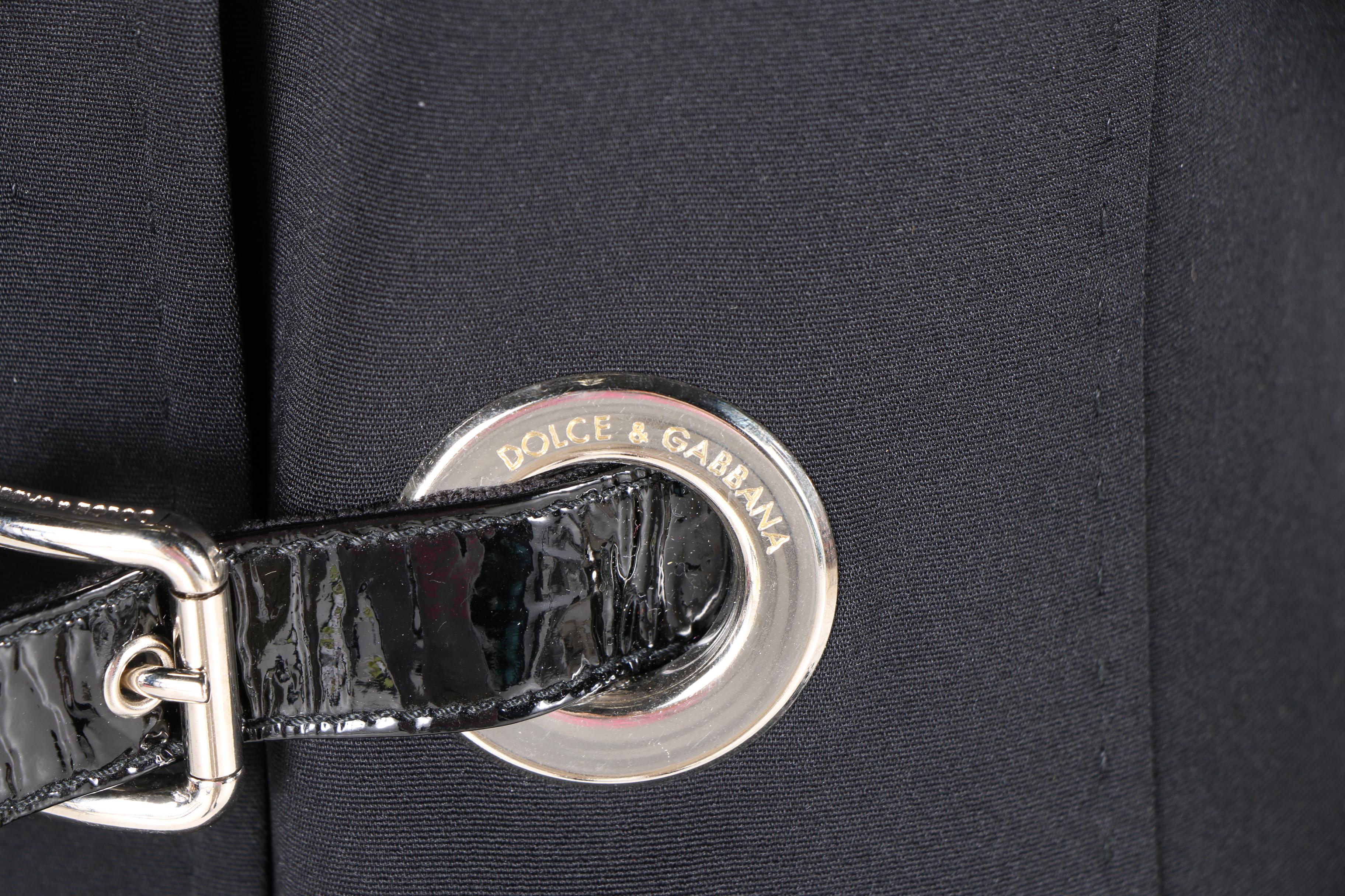 Dolce & Gabbana Coat with Leopard Print Lining