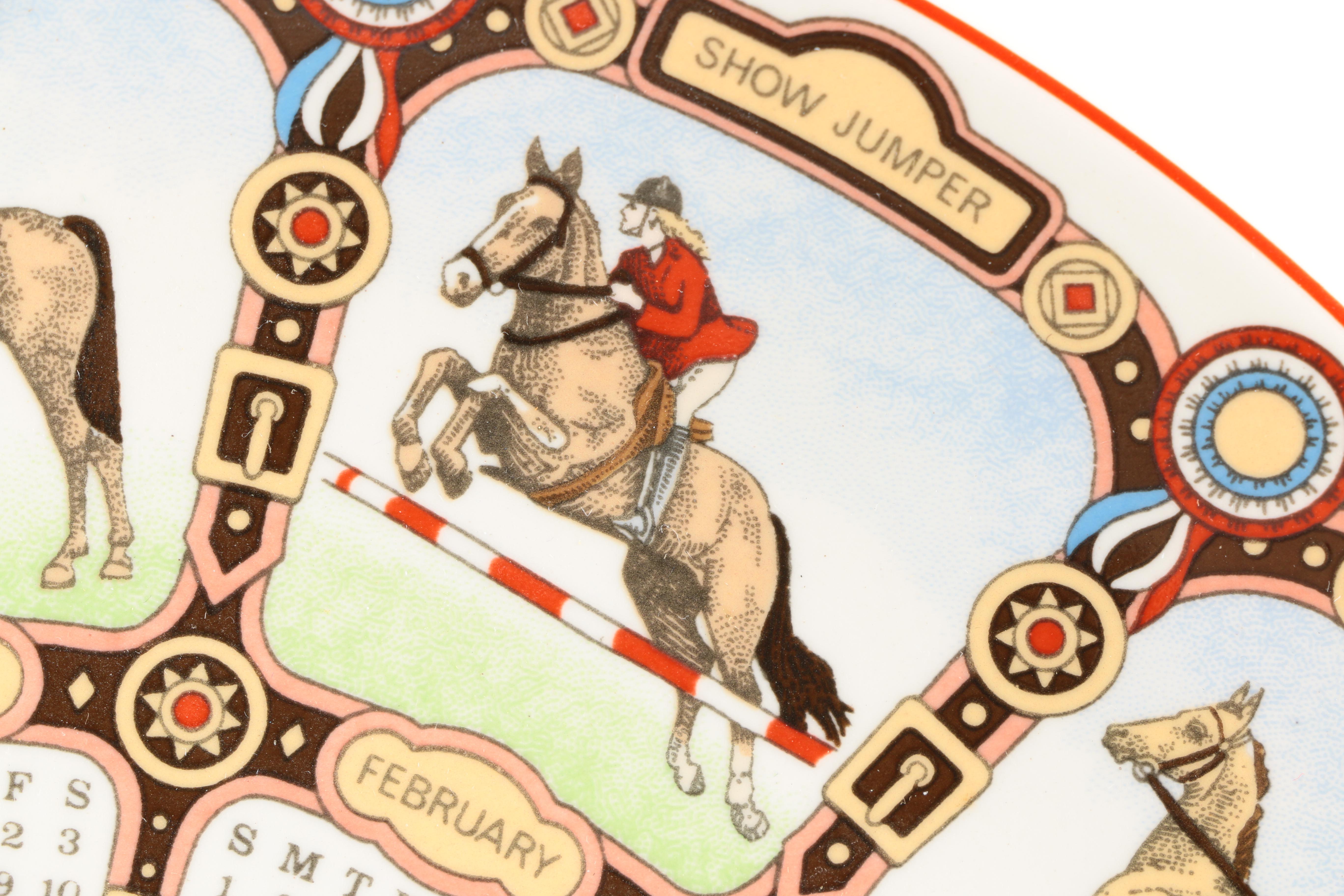 Group of Wedgwood Equestrian China Including "Hunting Scenes"