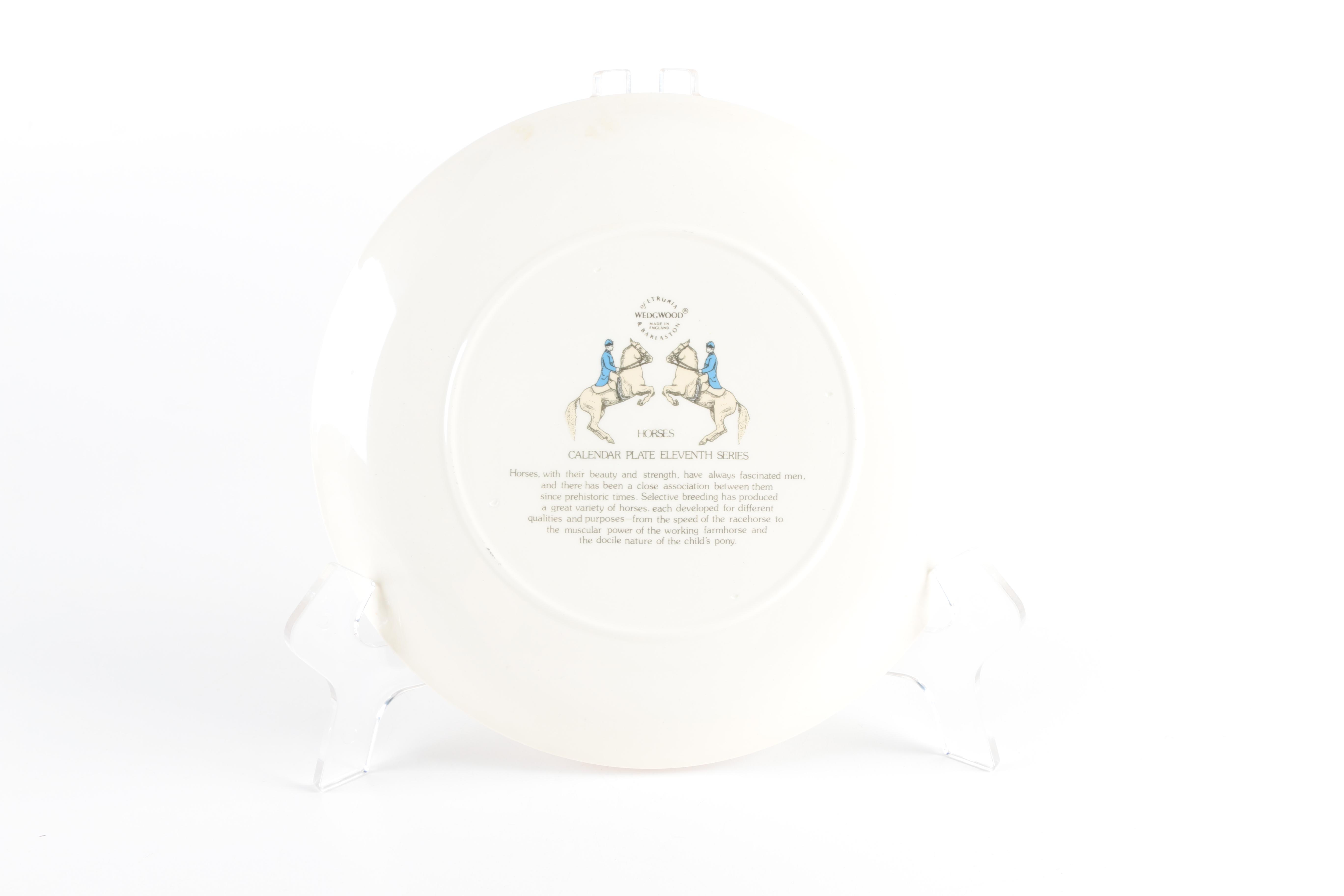 Group of Wedgwood Equestrian China Including "Hunting Scenes"