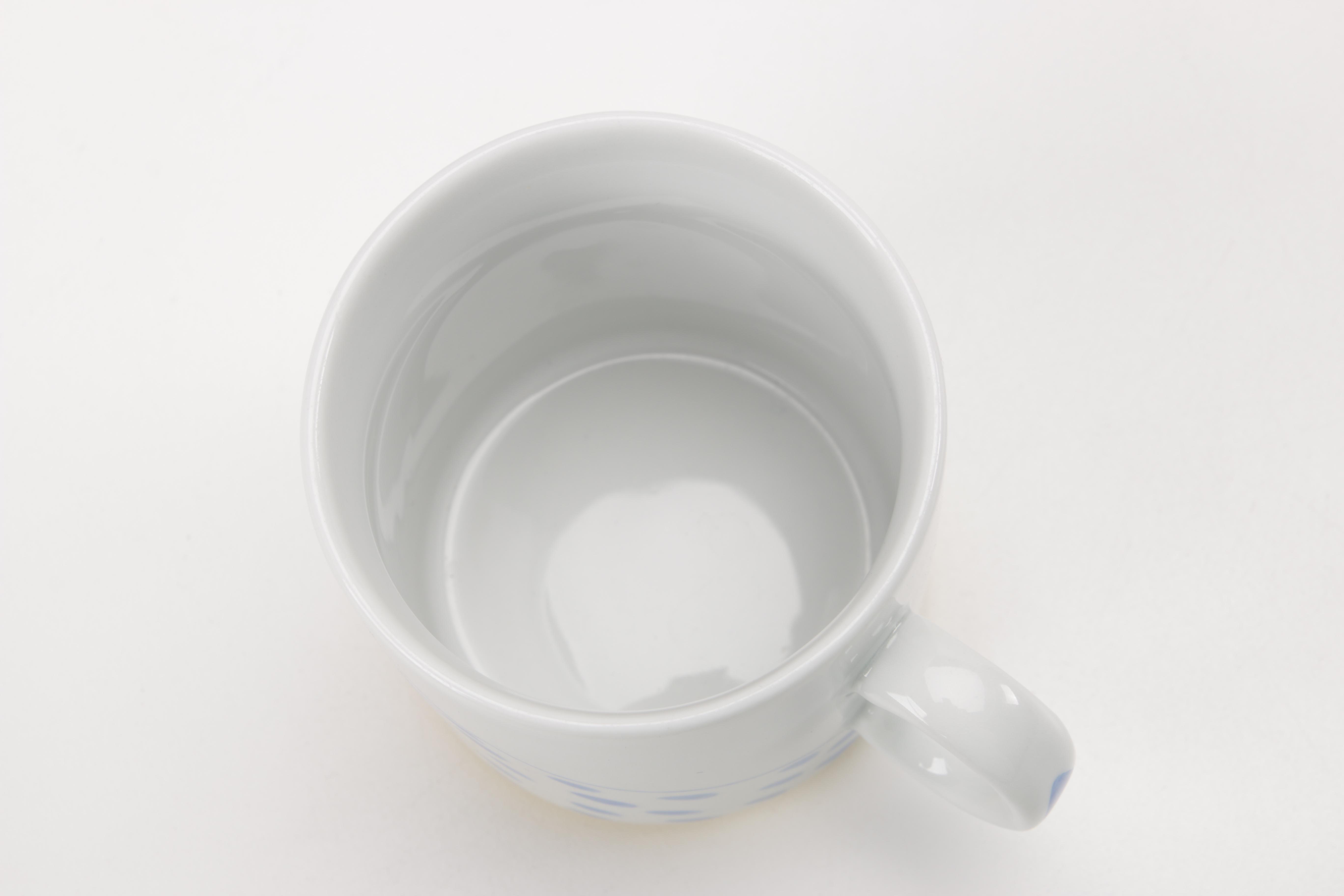 L. J Cat Decorated Mugs and Bowls