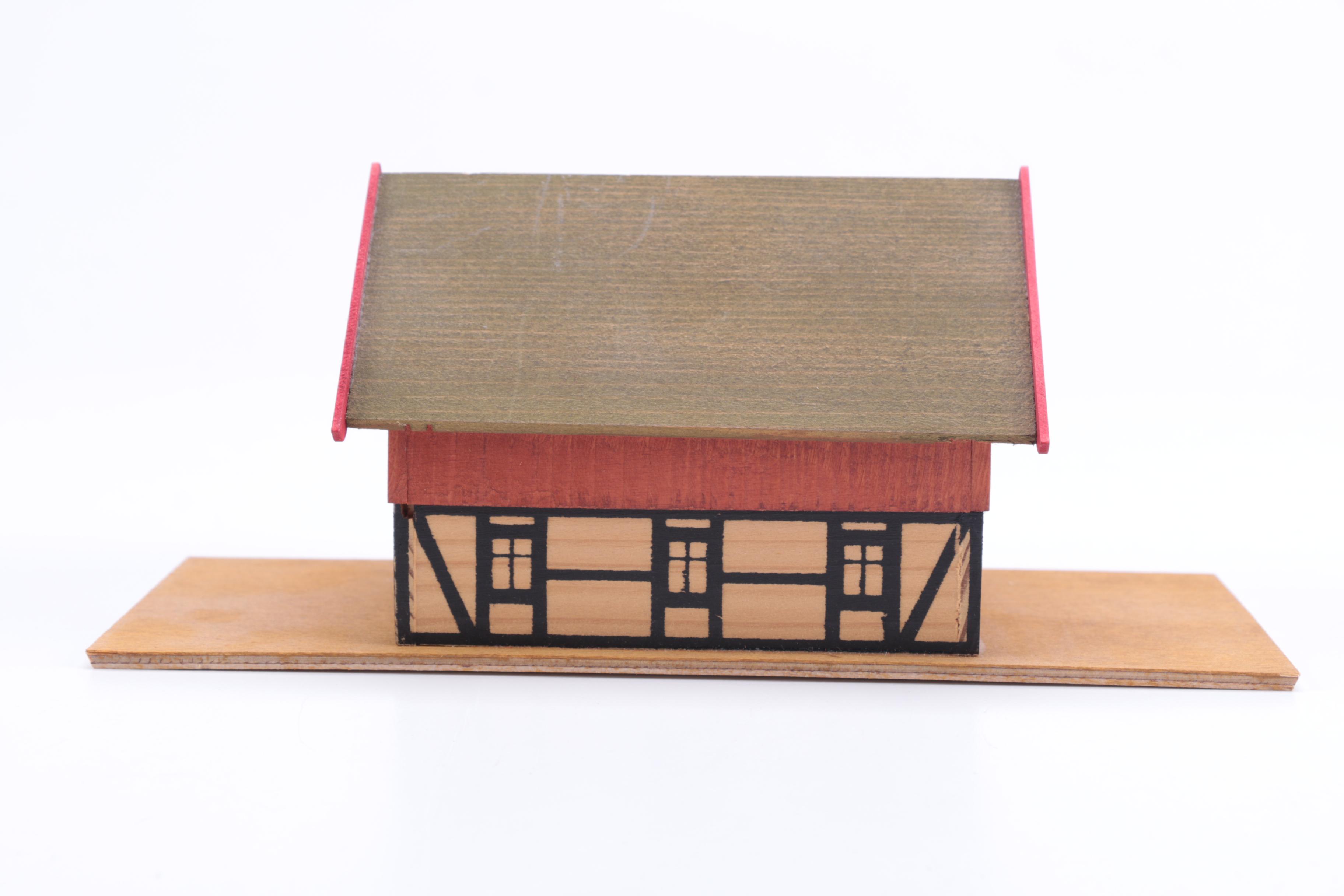 Hand Carved Noah's Ark and Nativity Folk Art