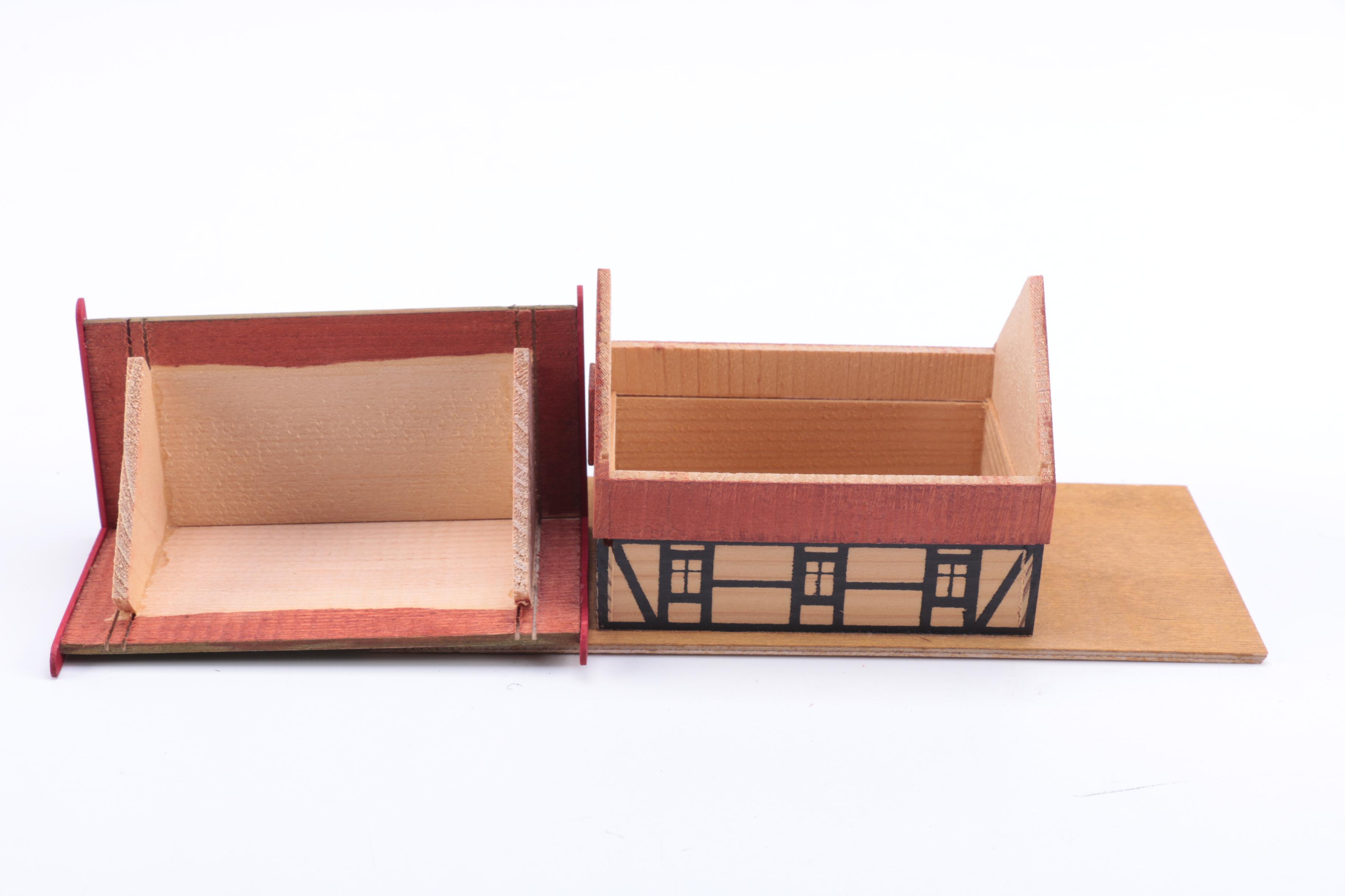 Hand Carved Noah's Ark and Nativity Folk Art