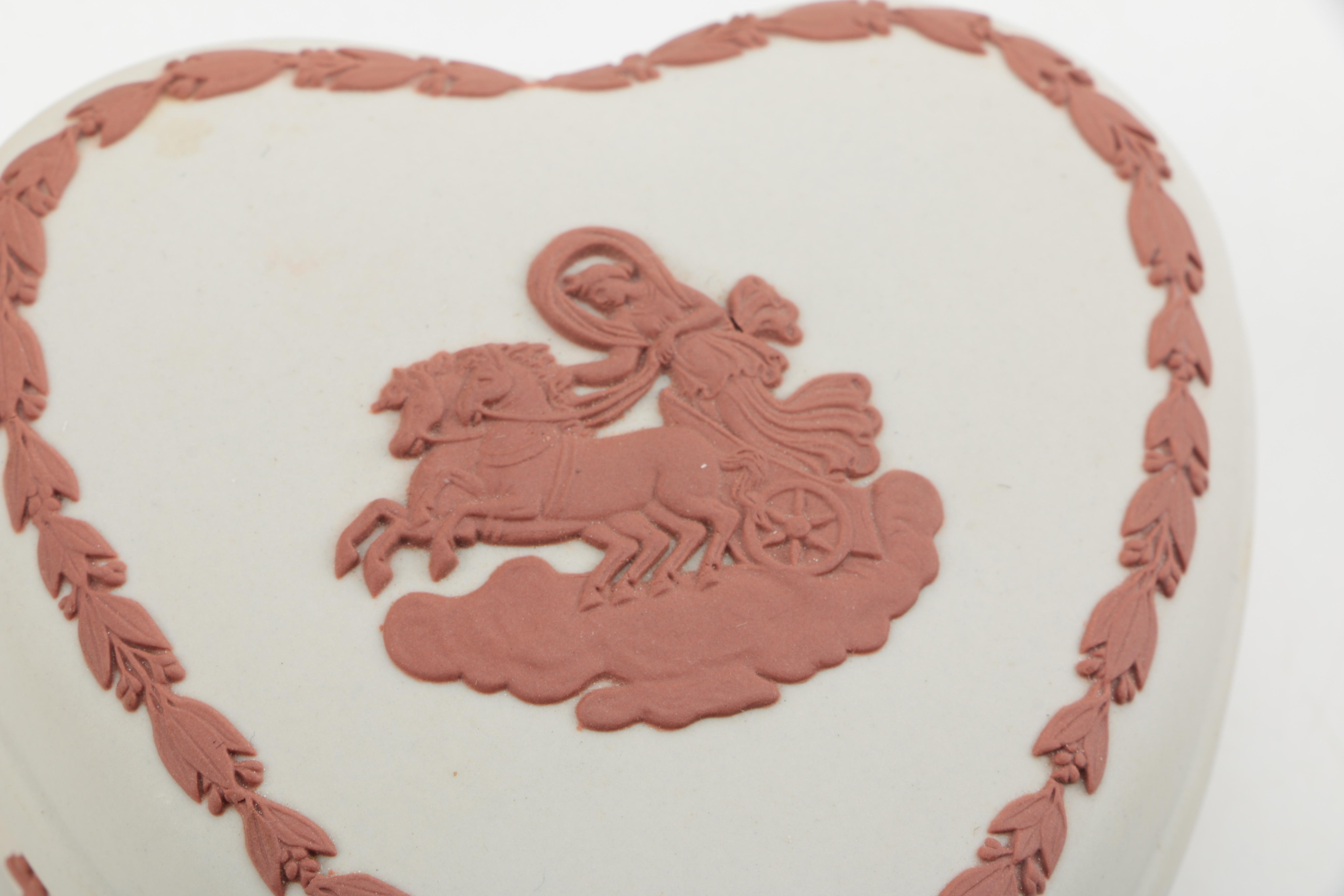 Collection of Wedgwood Plates and Heart Shaped Trinket Dish