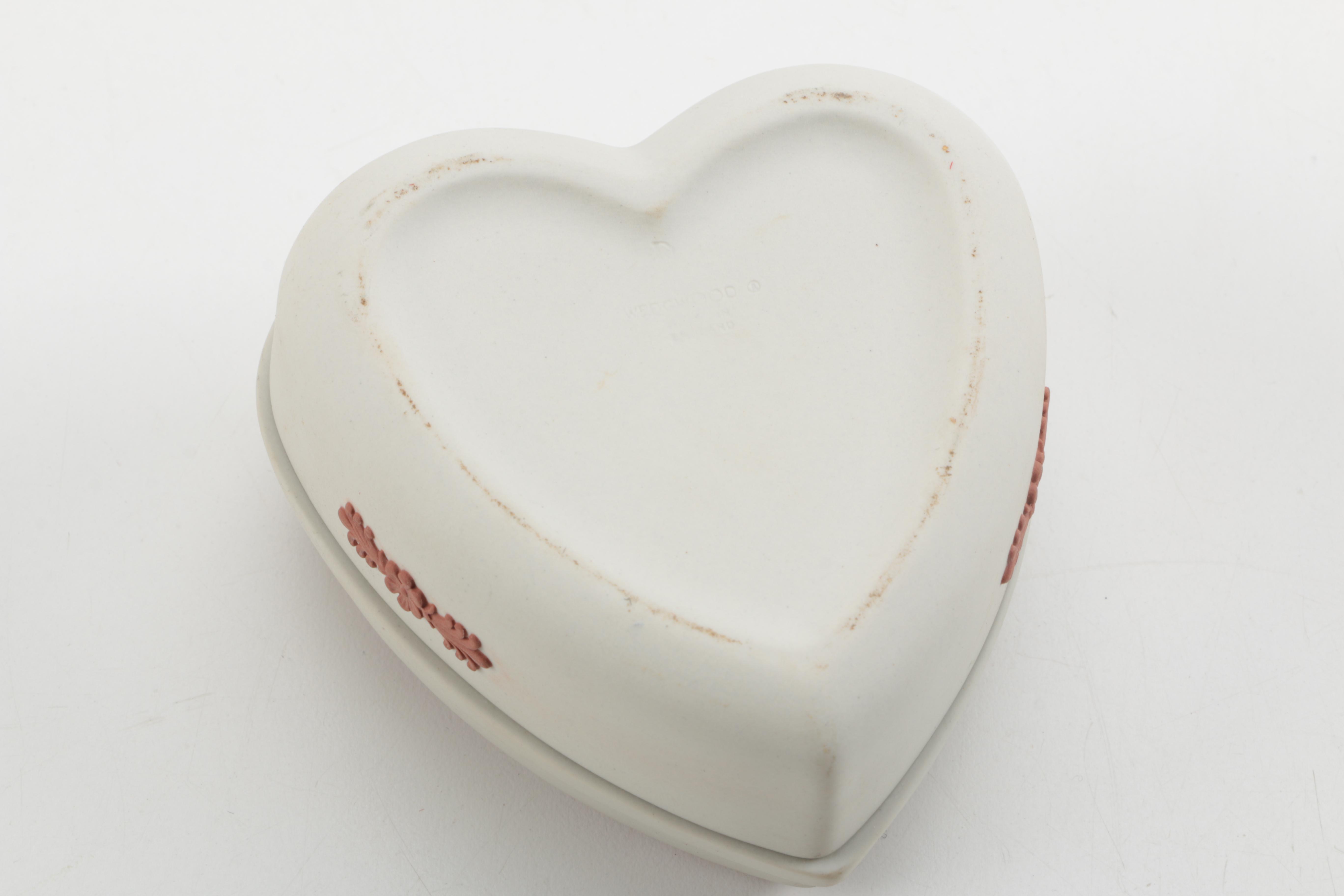 Collection of Wedgwood Plates and Heart Shaped Trinket Dish