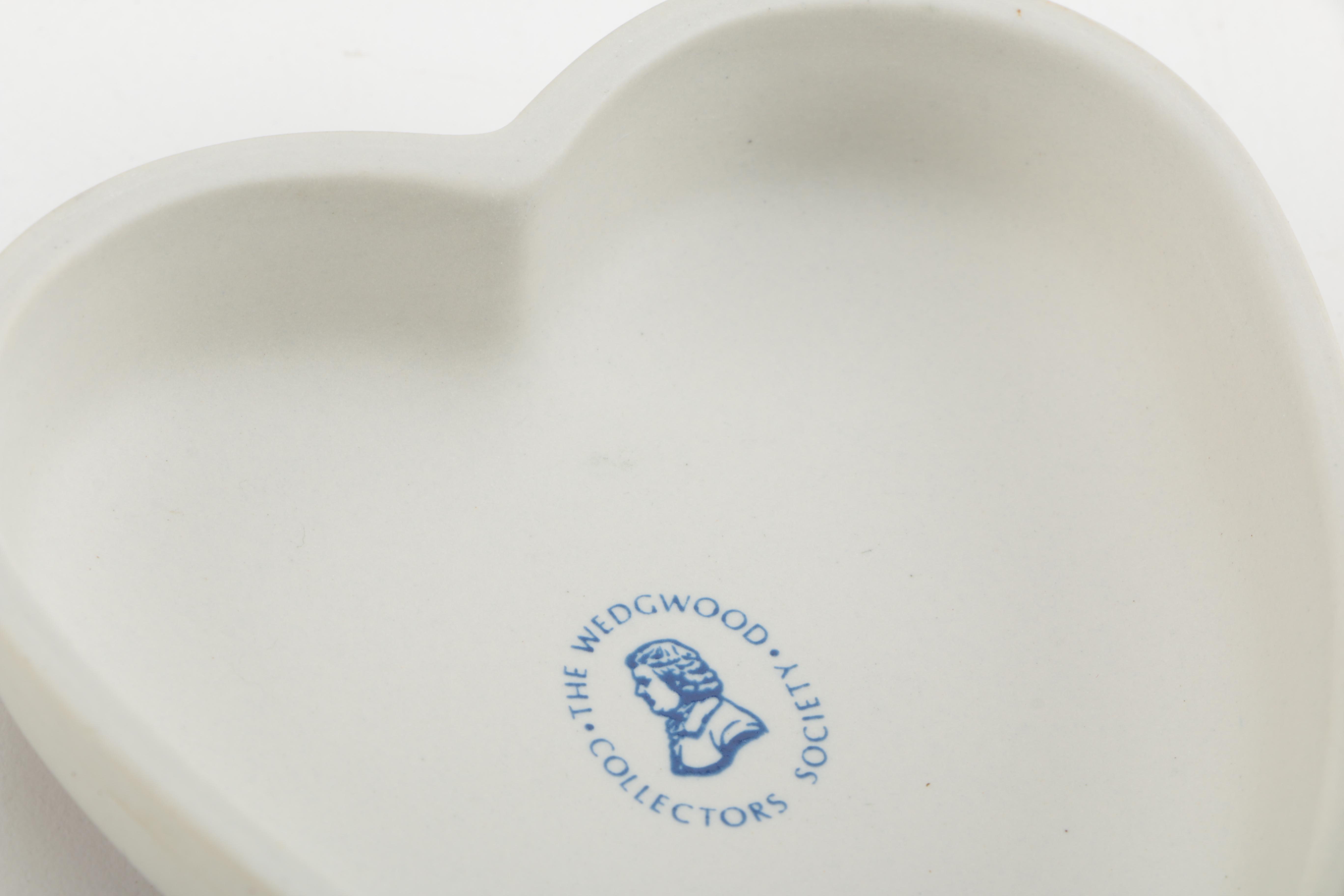 Collection of Wedgwood Plates and Heart Shaped Trinket Dish