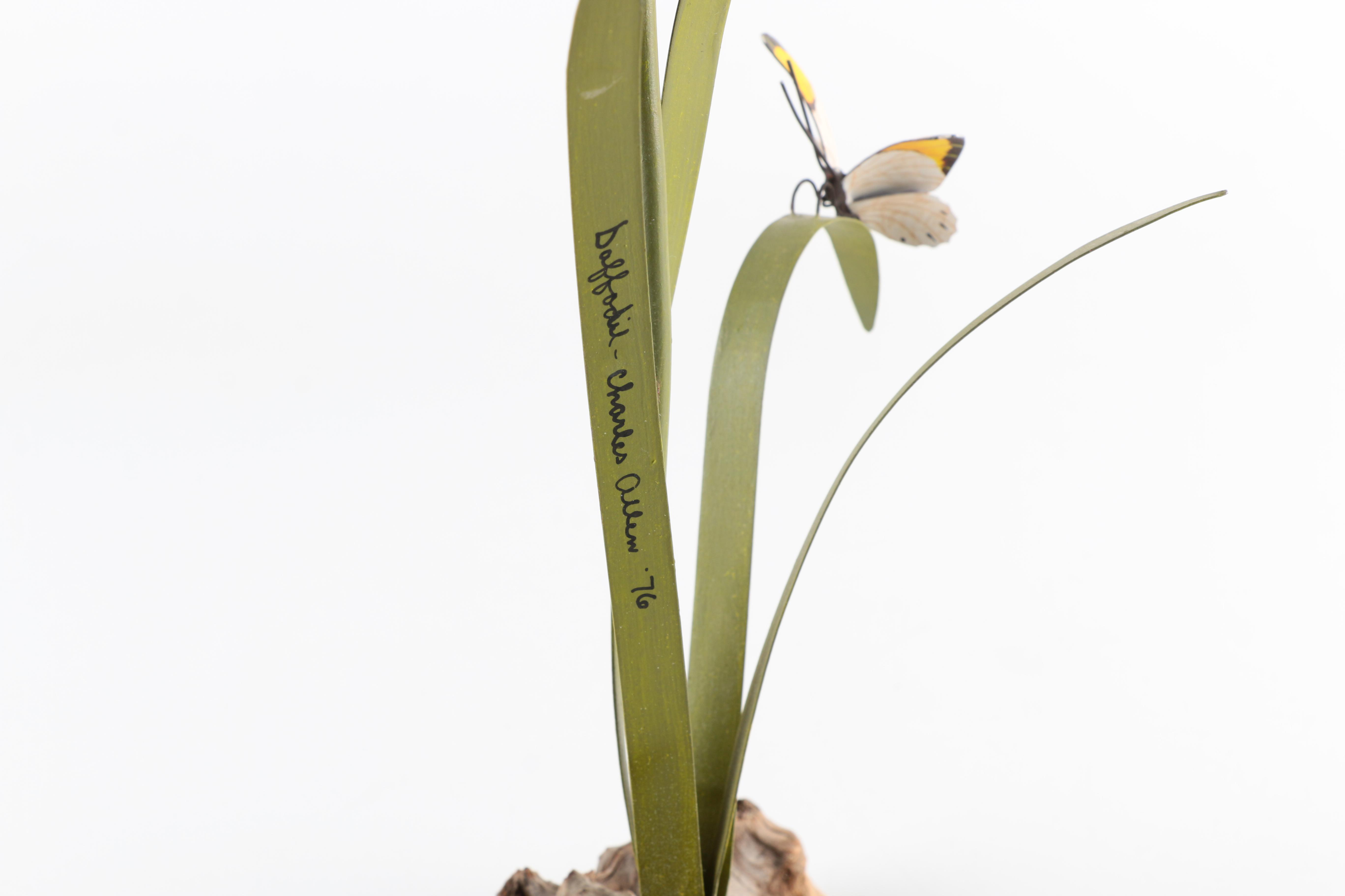 Decorative Metal Daffodil