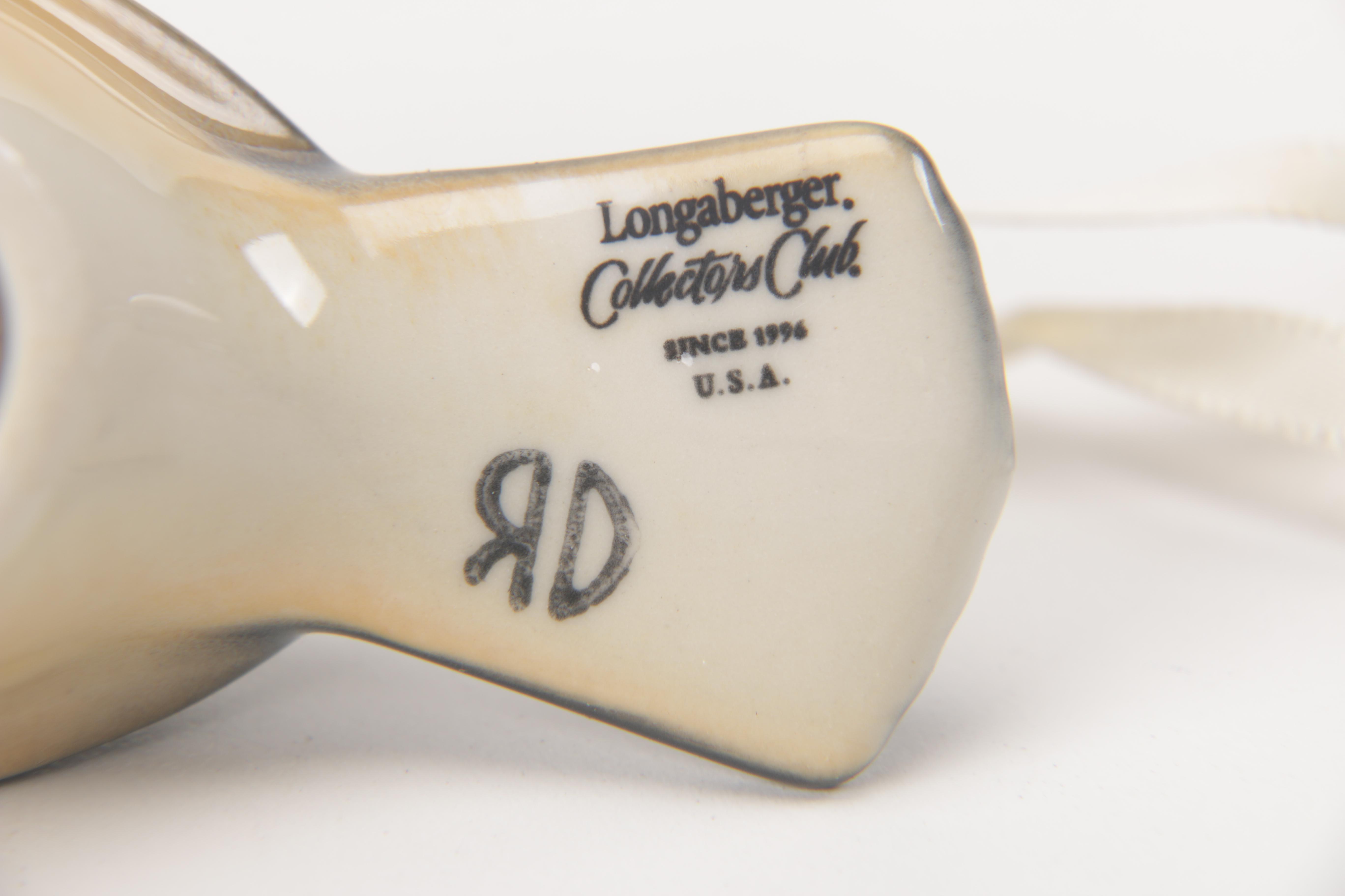 Ceramic Longaberger Bird Figurines