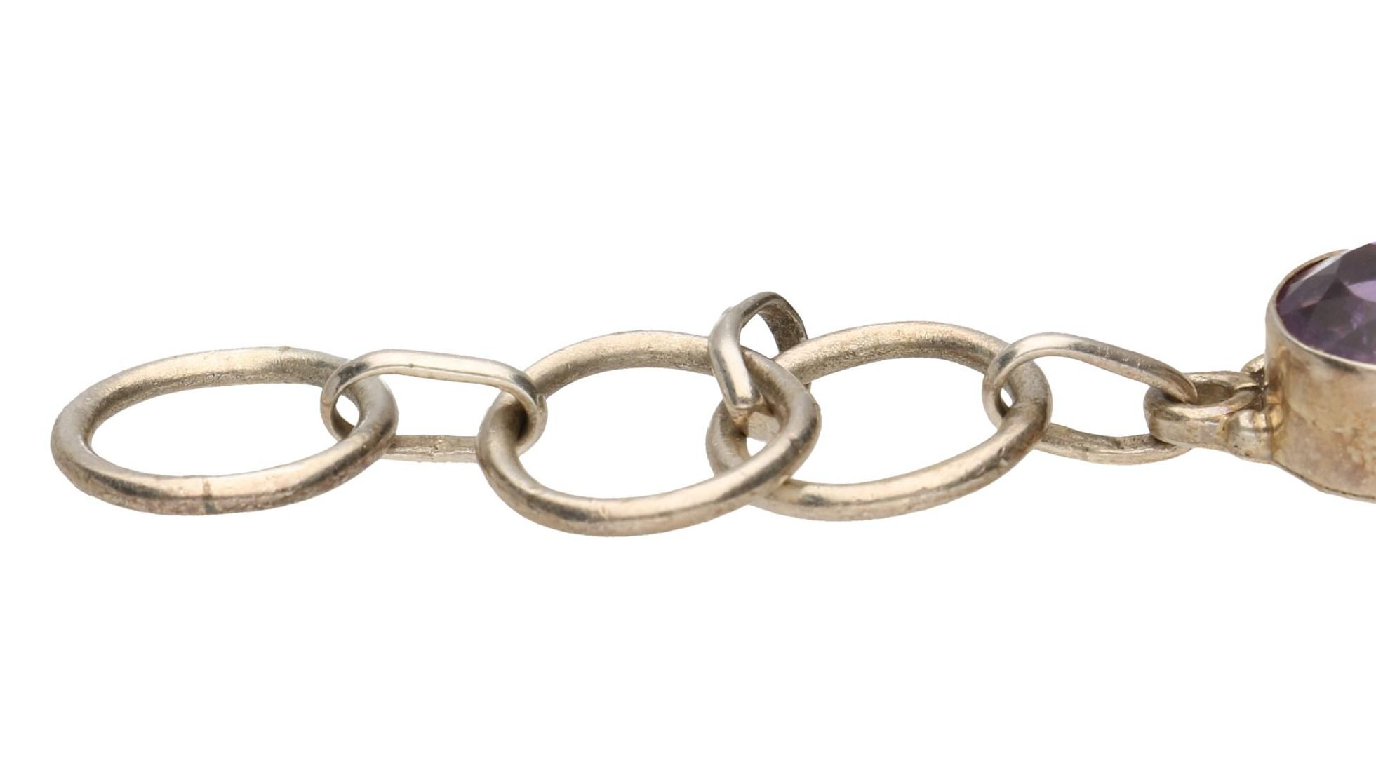 Sterling Silver and Gemstone Bracelet