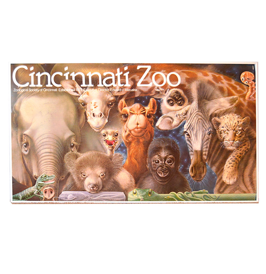 Cincinnati Zoo "New Ones" Poster