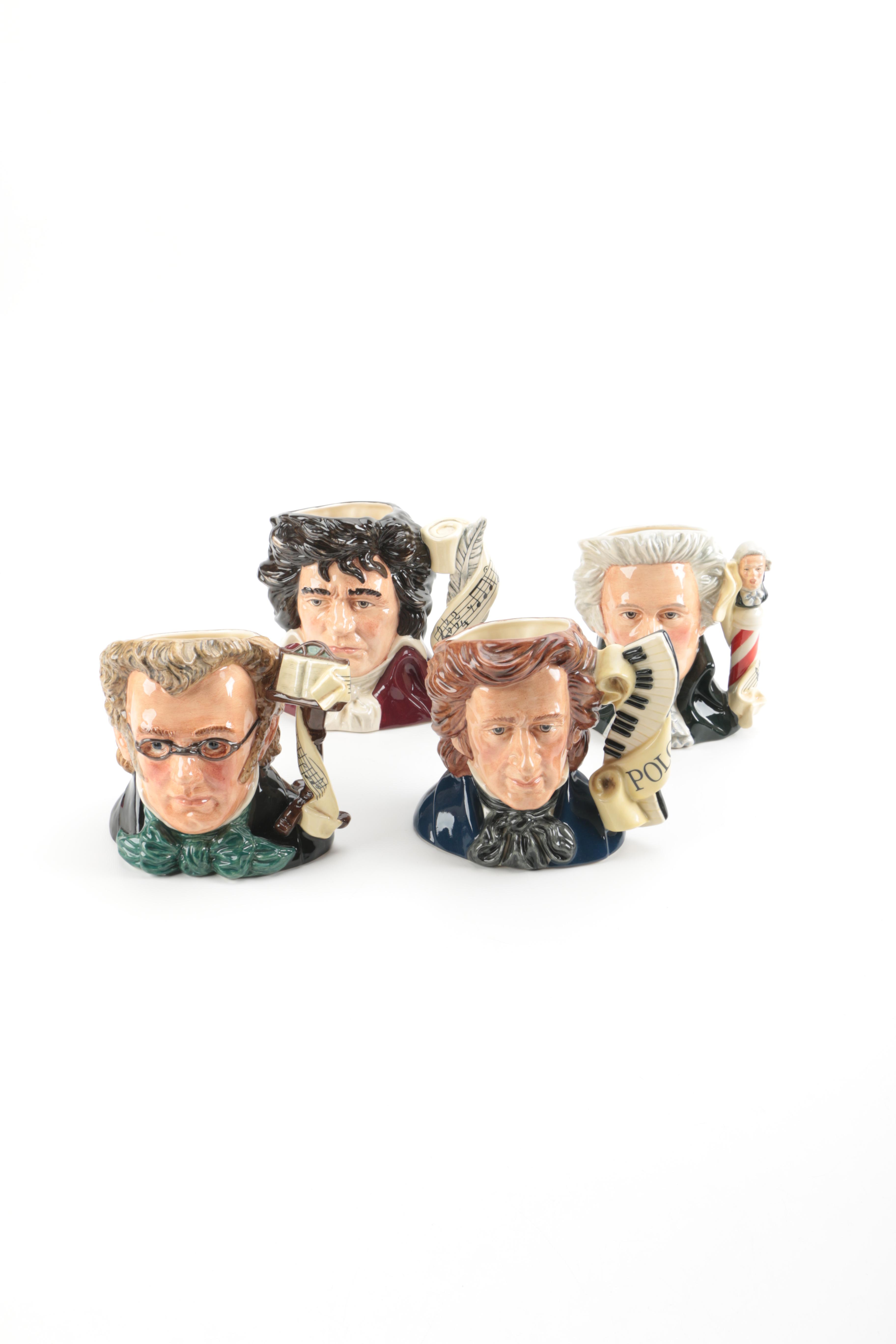 Royal Doulton Toby Jugs of Classical Composers