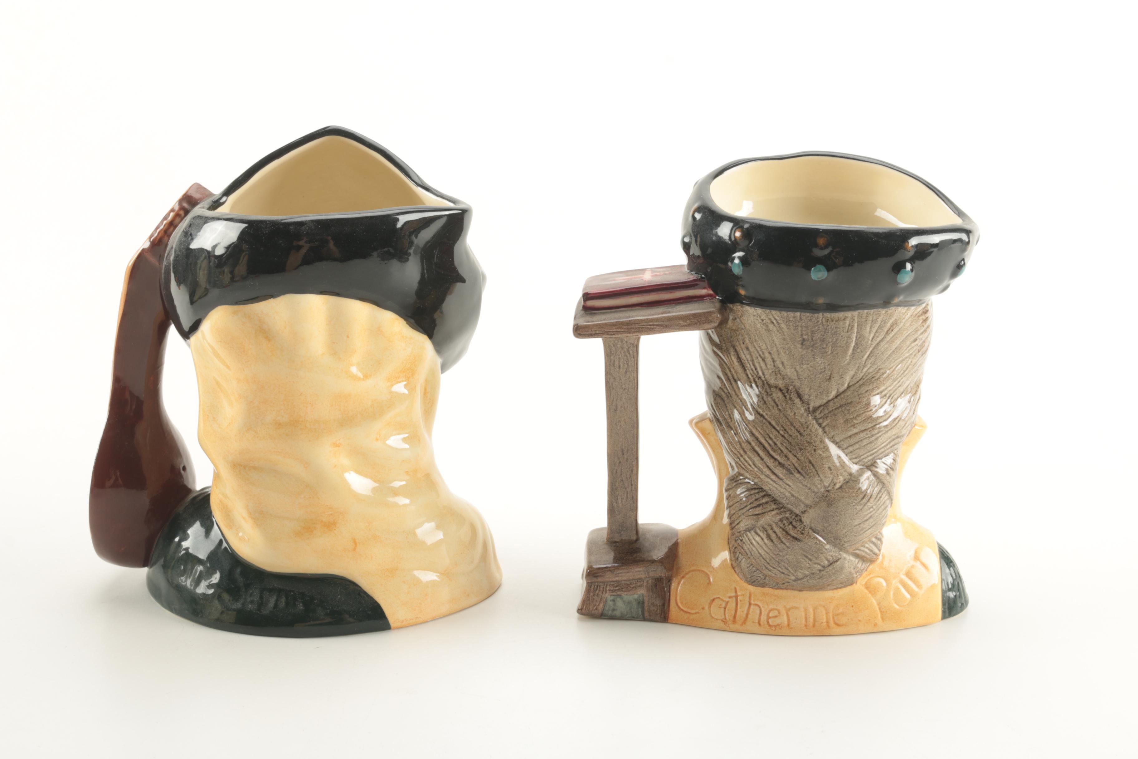 Royal Doulton Toby Jugs of Henry VIII and His Six Wives