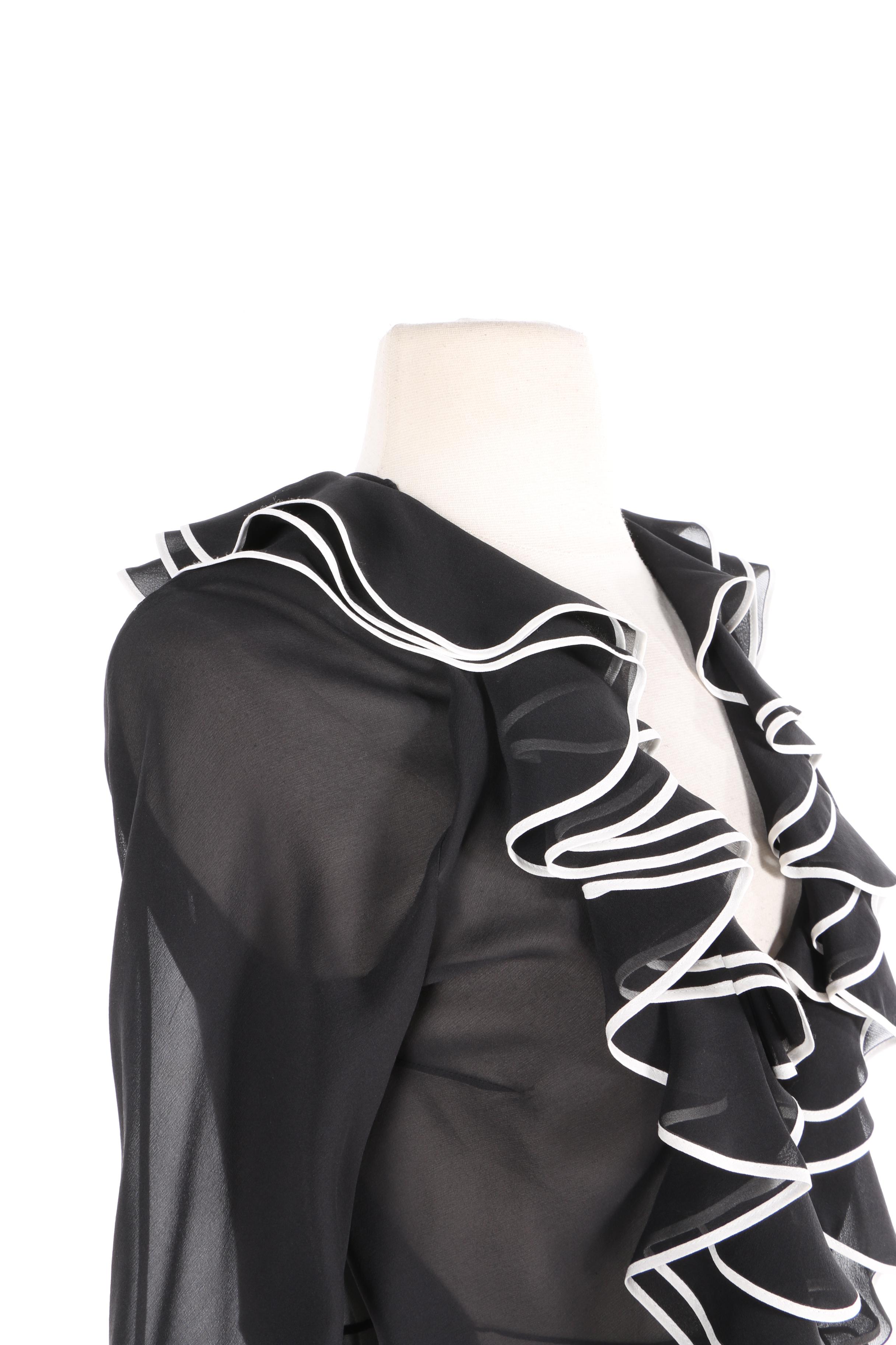 Christian Dior Boutique Wrap Blouse