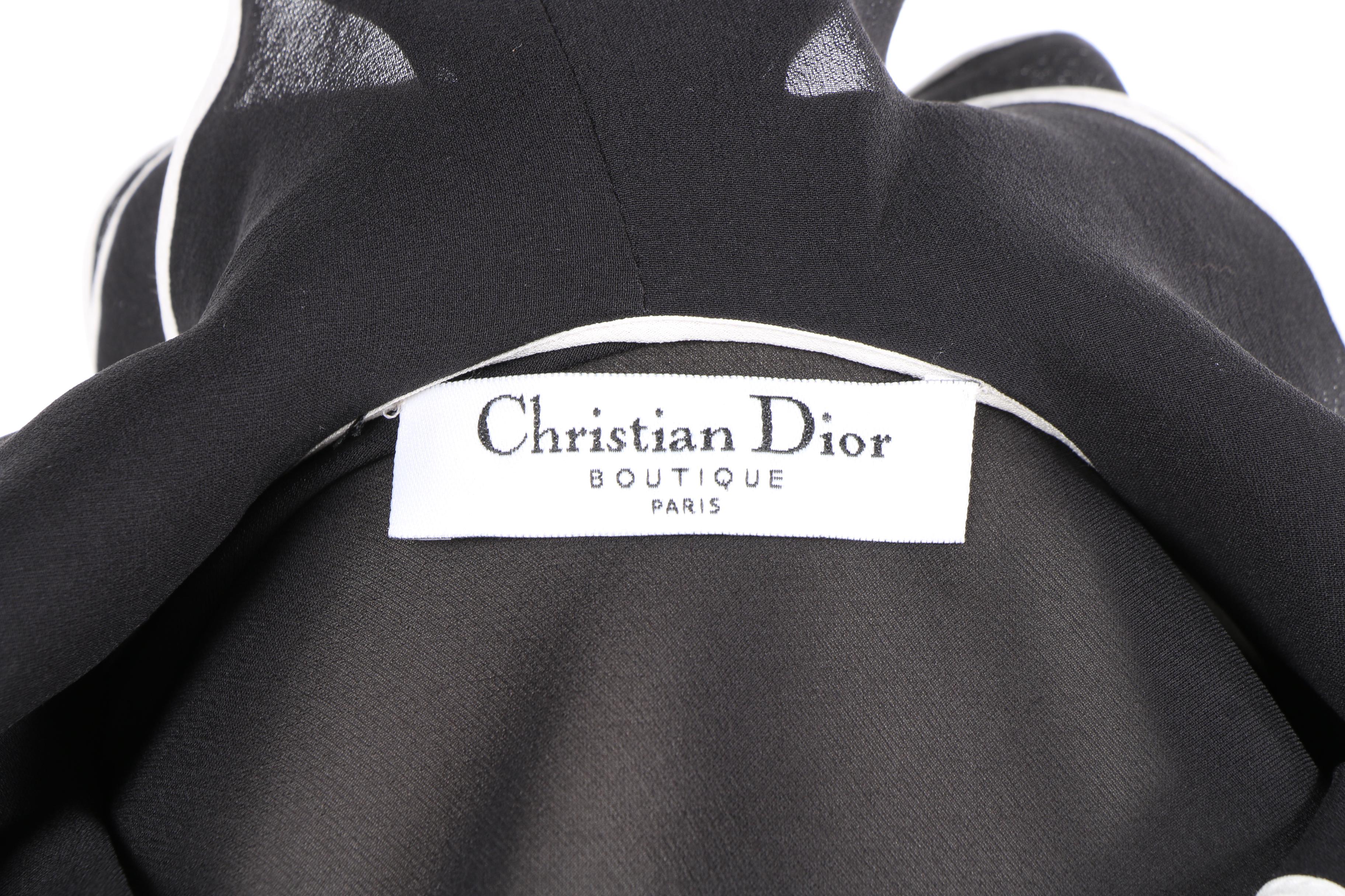 Christian Dior Boutique Wrap Blouse