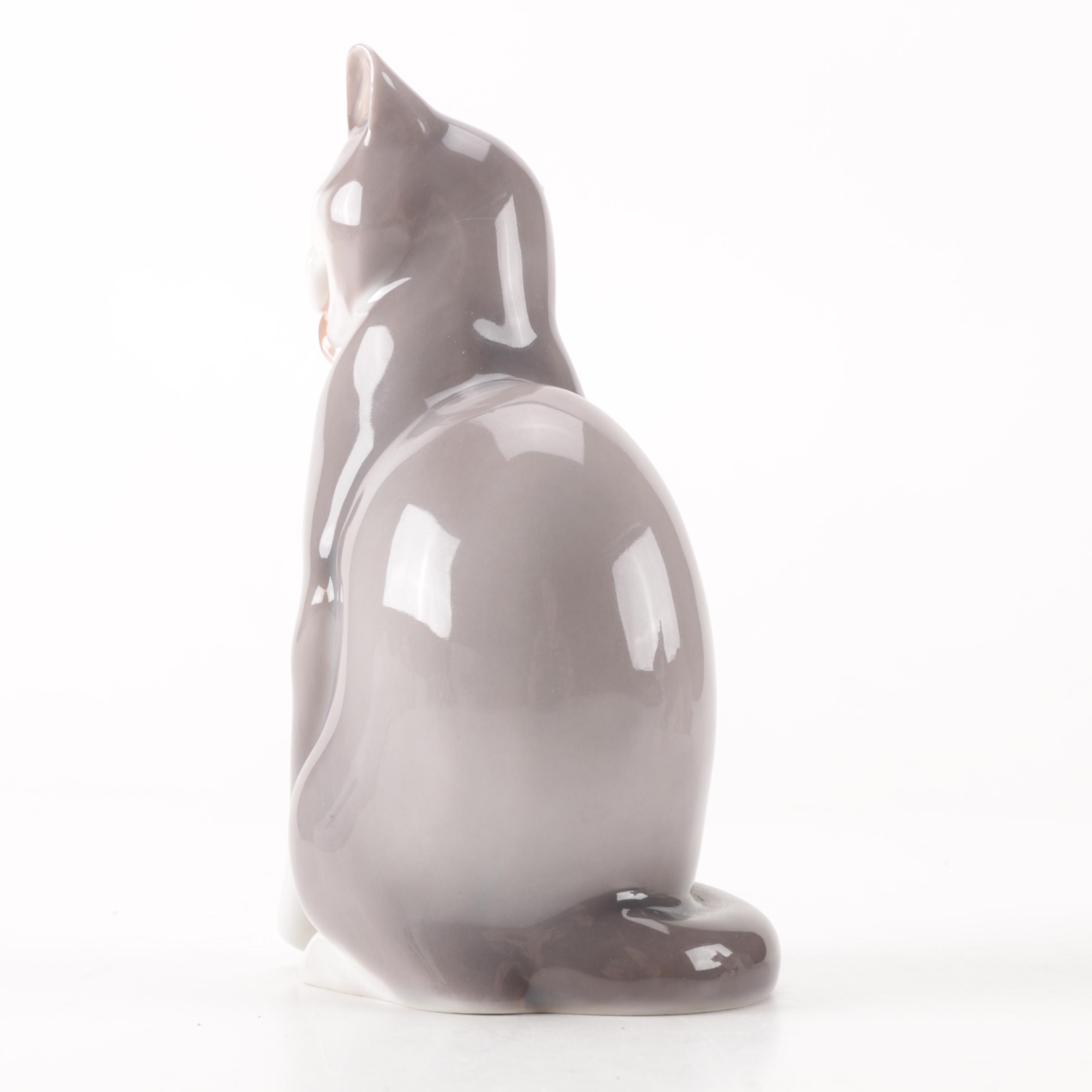 Ceramic Cat Figurines