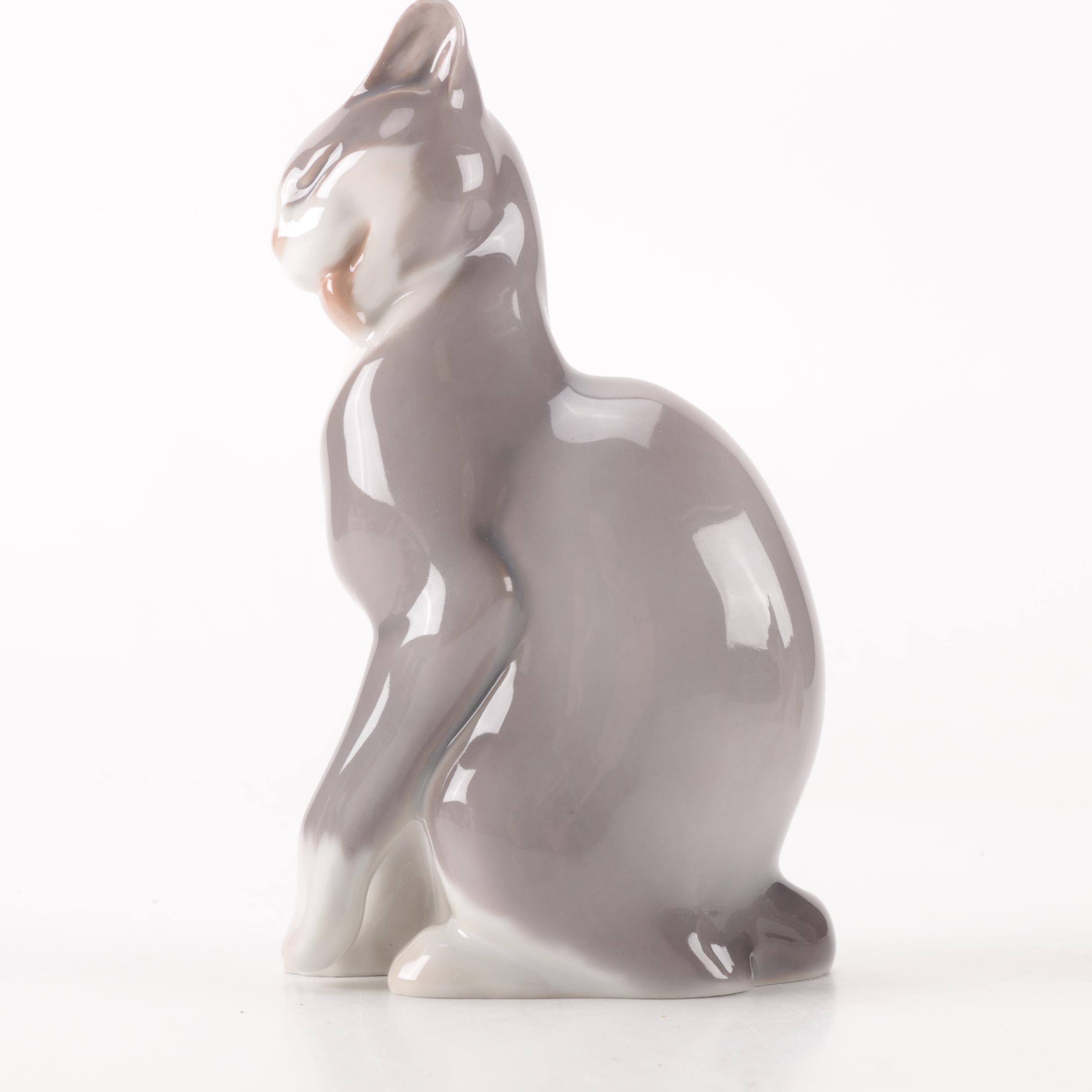 Ceramic Cat Figurines
