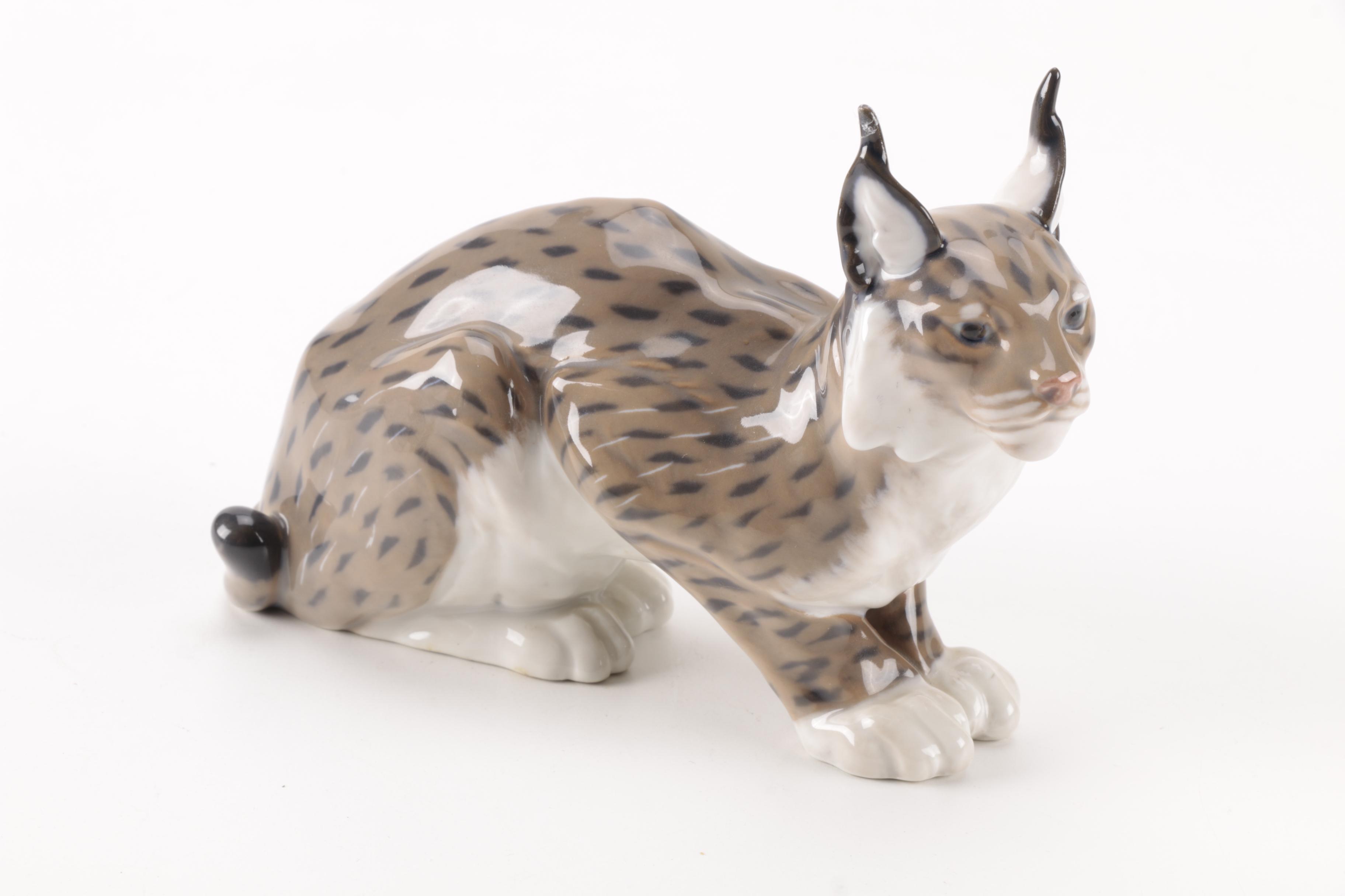 Ceramic Cat Figurines