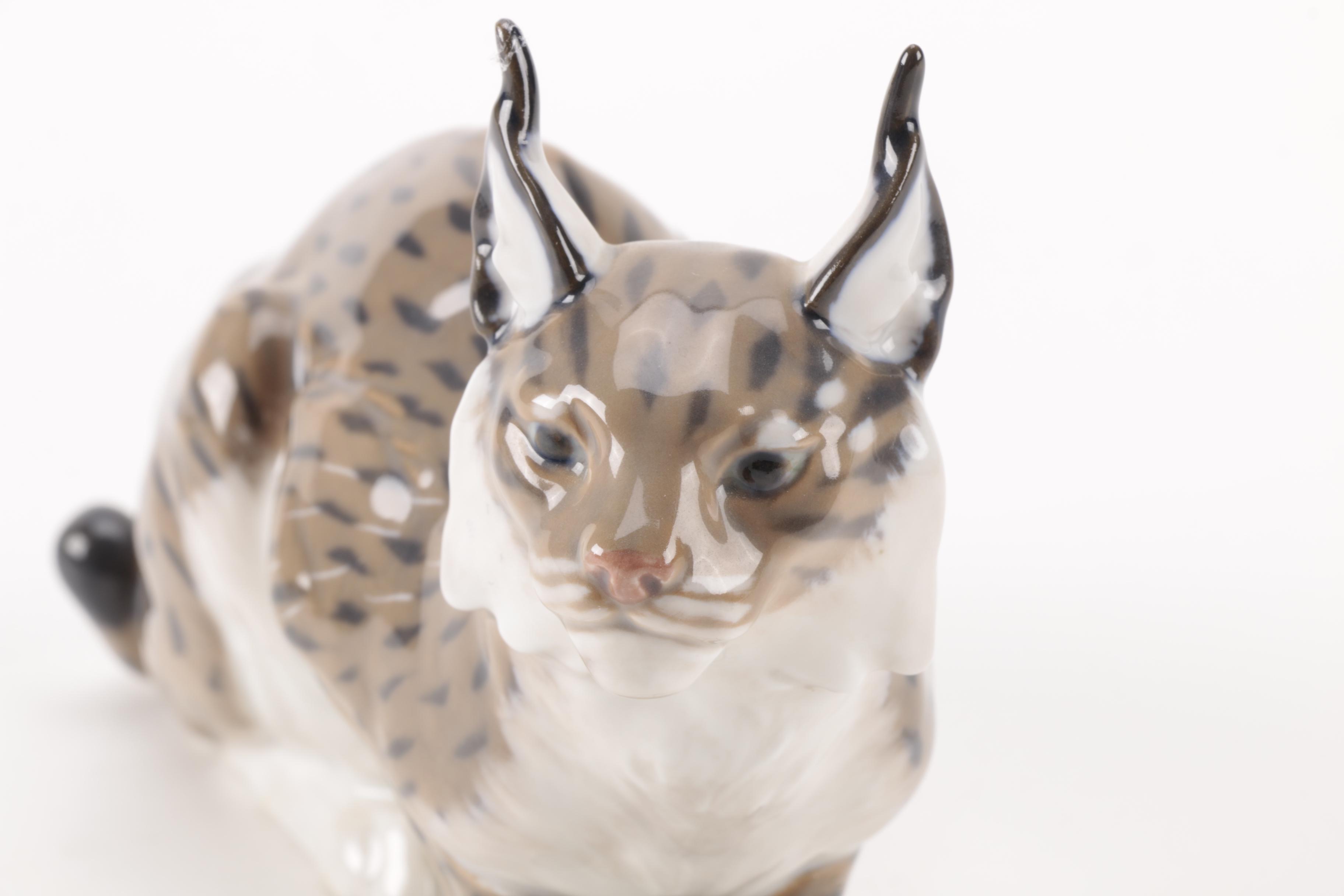 Ceramic Cat Figurines